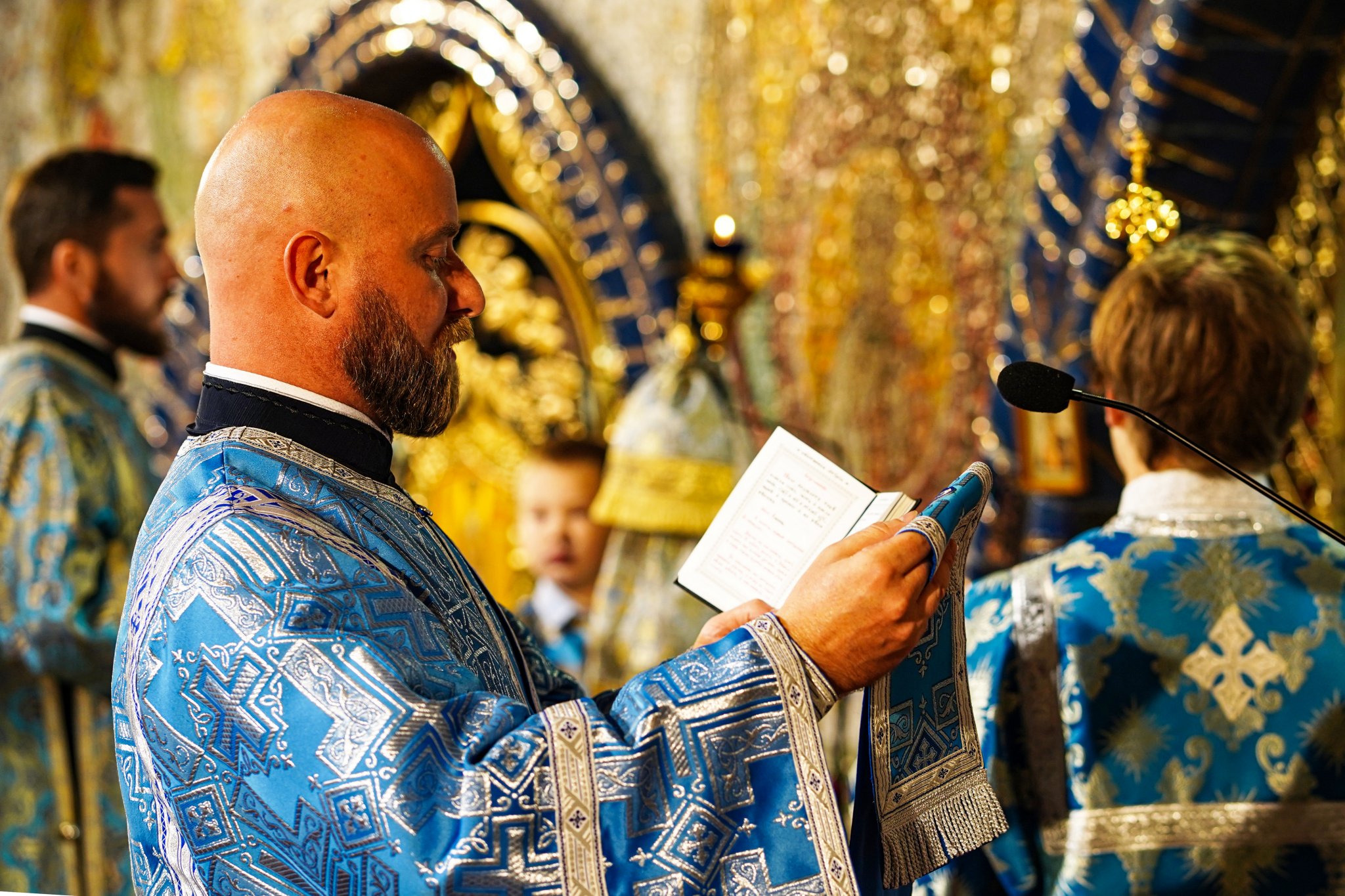 The feast of the Icon of Mother of God Joy of All Who Sorrow in Holy Trinity Cathedral in Hajnówka