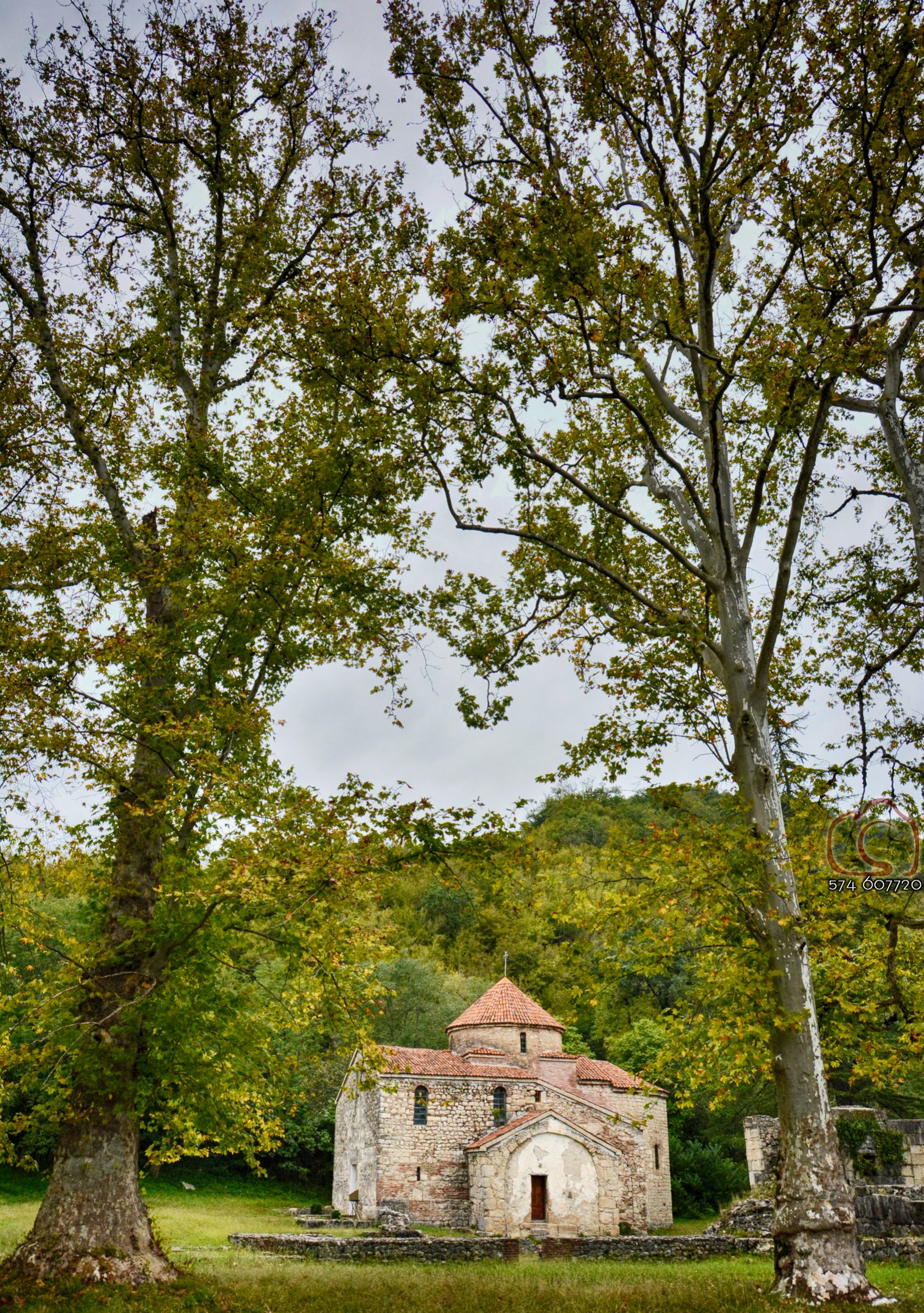 The Orthodox church in Nokalakevi. Senaki. Georgia.