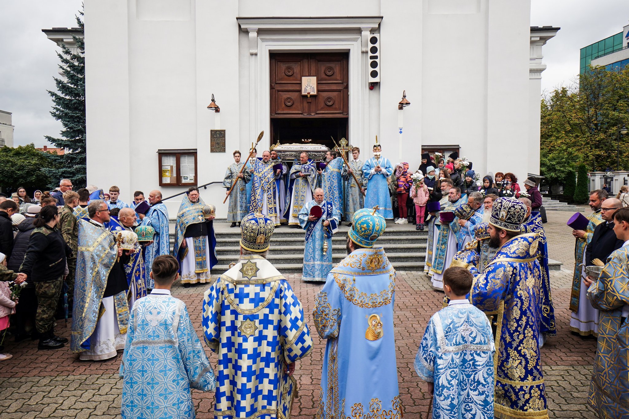 St. martyr Gabriel of Zabludow feast in St. Nicholas Cathedral in Białystok