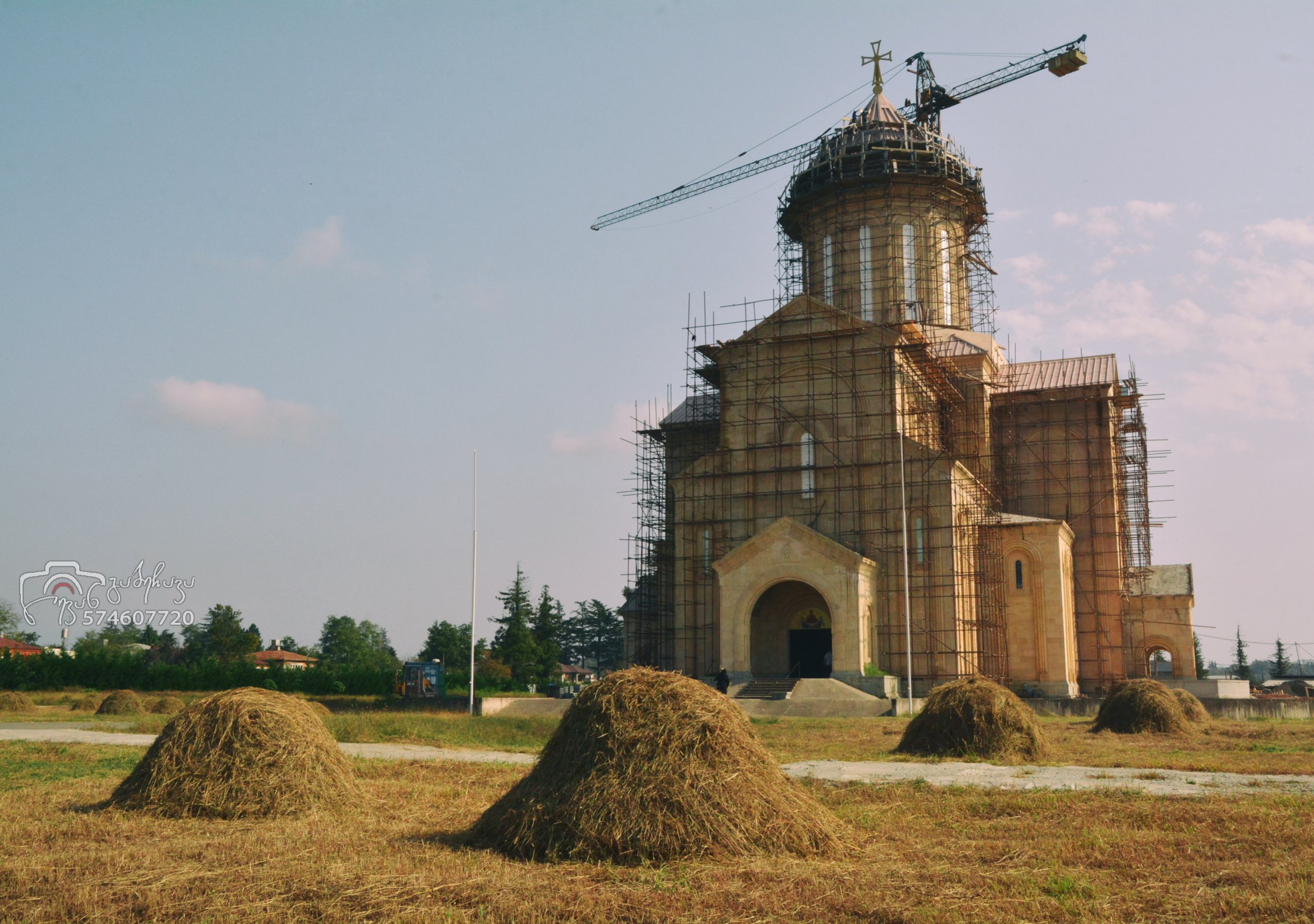 The Orthodox church in Zugdidi. Georgia.