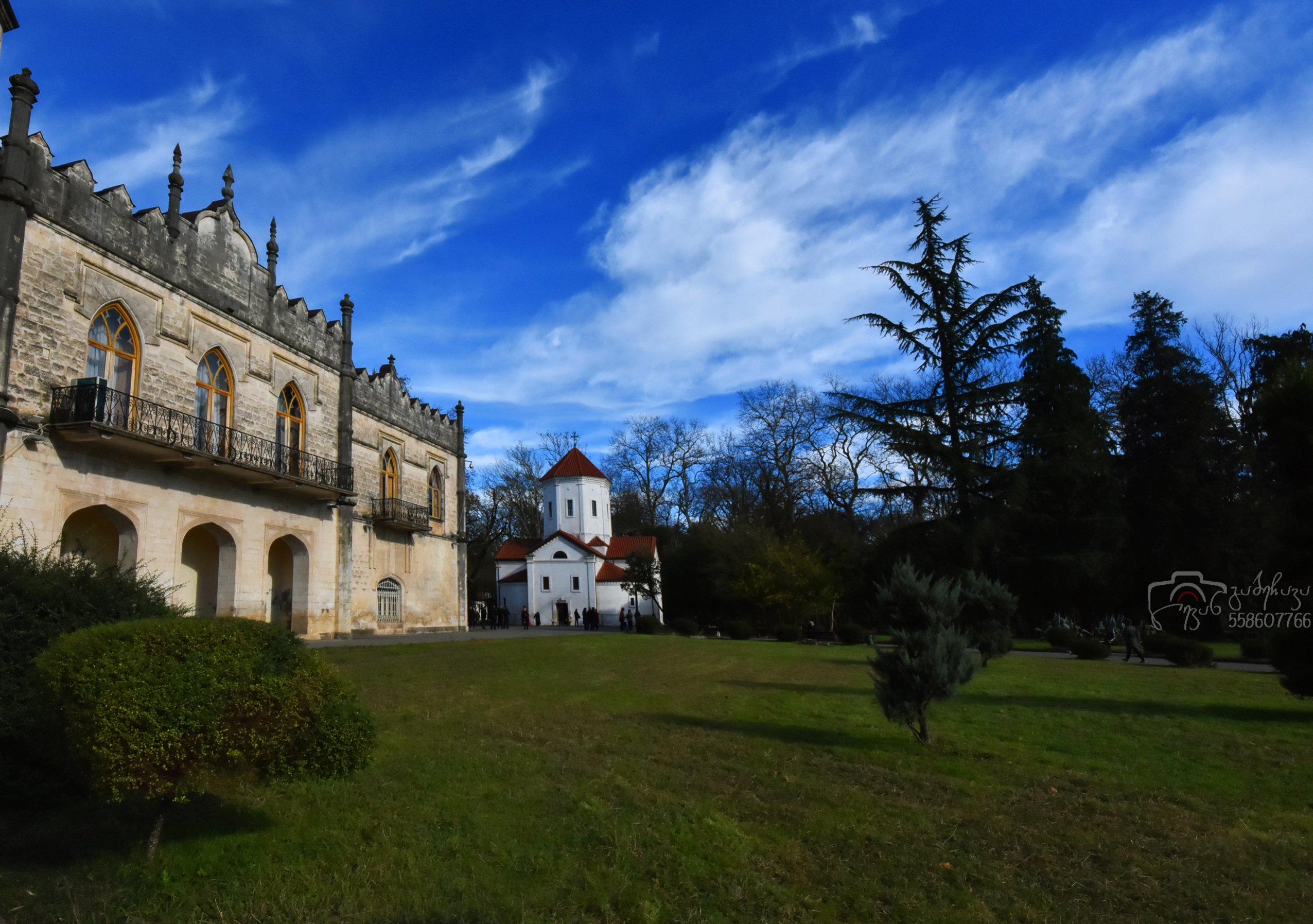 The Orthodox church in Zugdidi. Georgia.