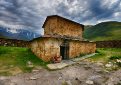 levangabechava 
The Orthodox church in Ushguli. Georgia. 
2021-10-07 12:51:05