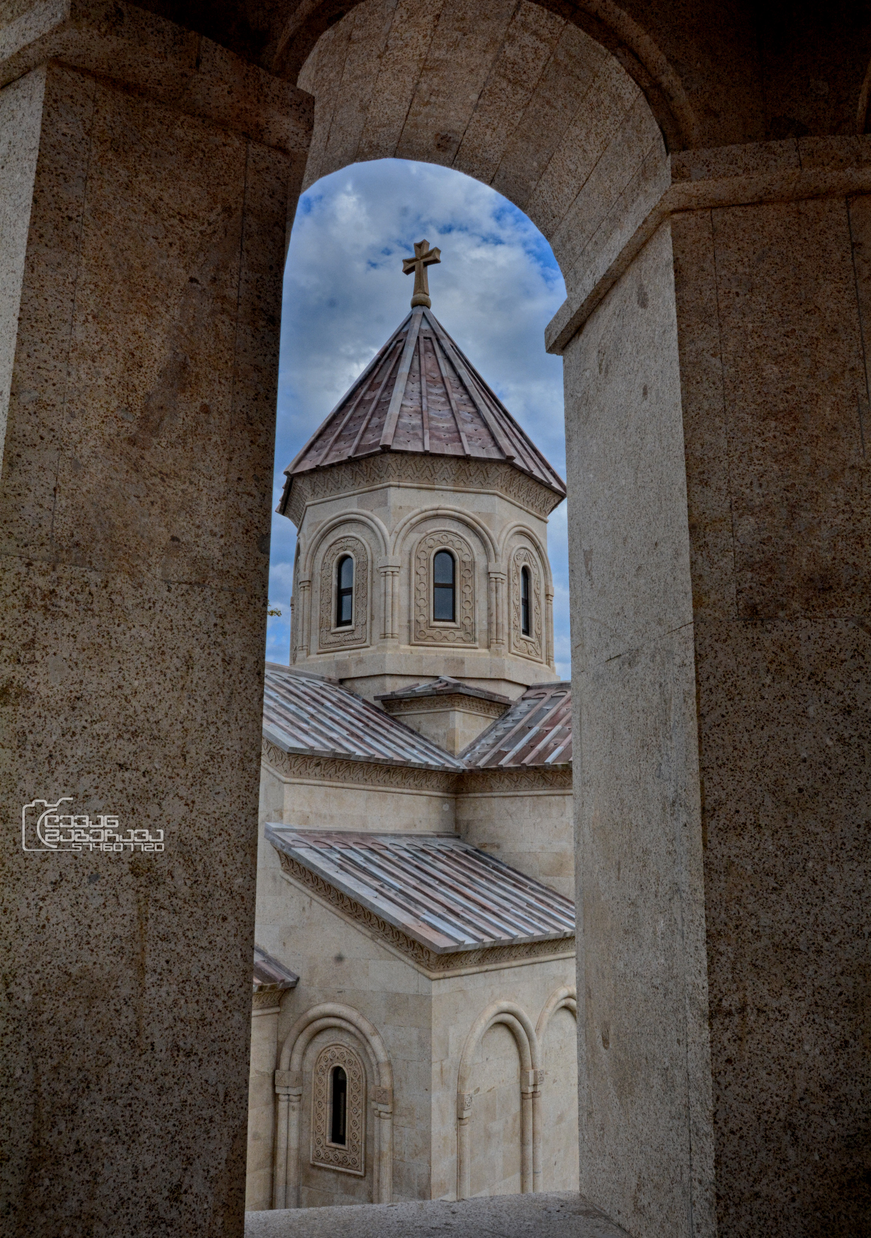 The Orthodox church in Zugdidi. Georgia.
