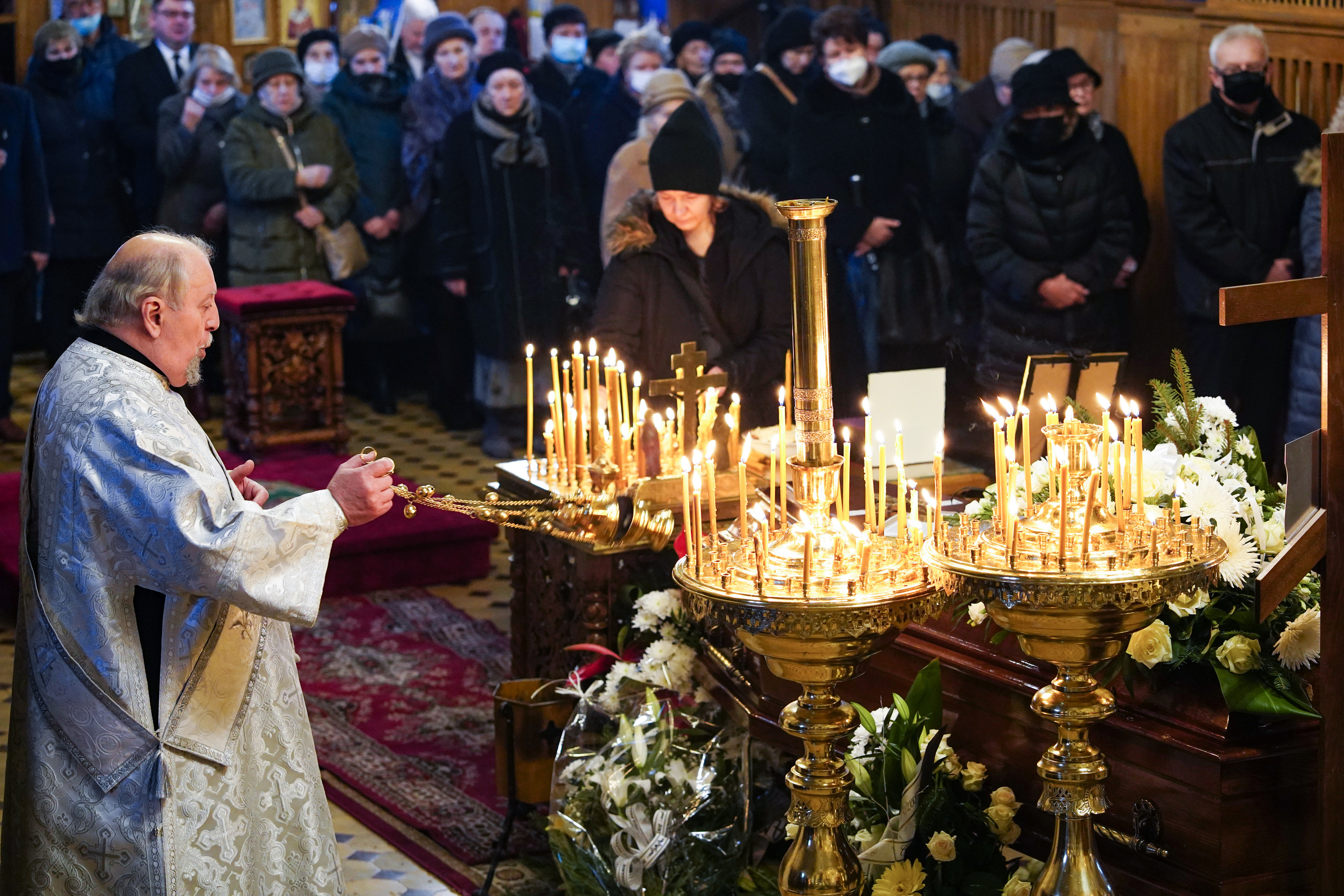 Protodeacon Anatol Daniluk funeral