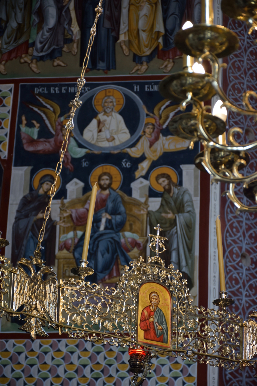 Święty apostoł Andrzej na panikadile, supraski monaster 2021