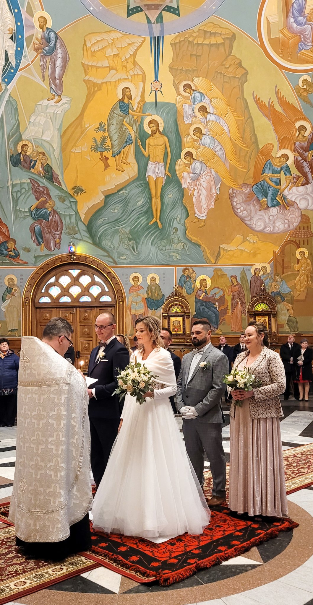 The marriage in the Holy Spirit Orthodox church in Biąłystok
