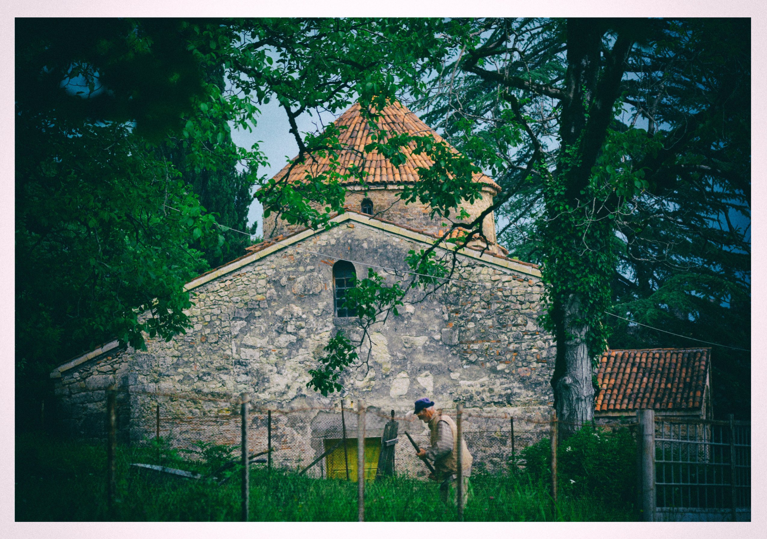 The Orthodox church in Nokalakevi. Senaki. Georgia.