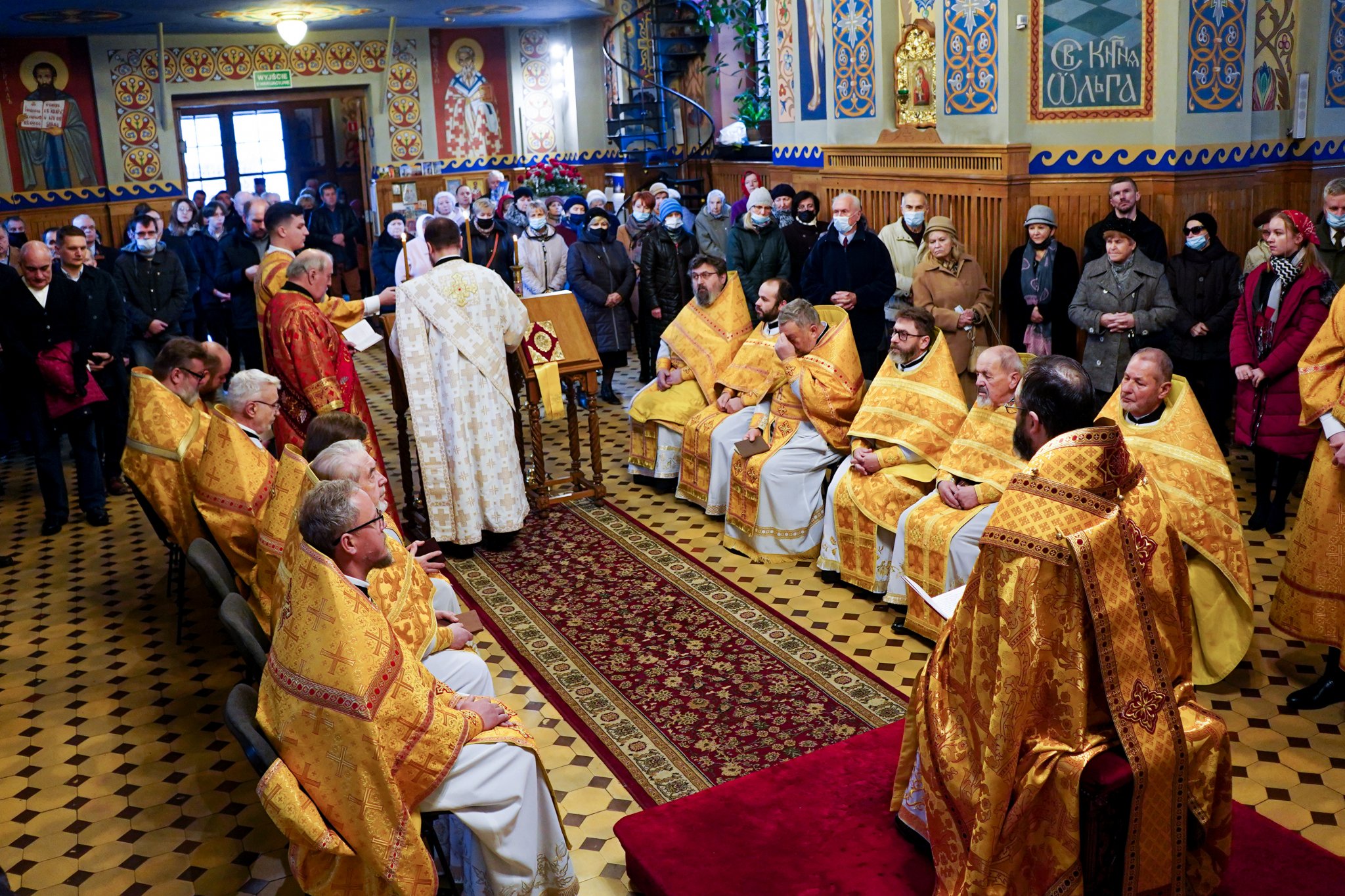 St. Jacob Divine Liturgy in St. Nicholas Orthodox Cathedral in Białystok