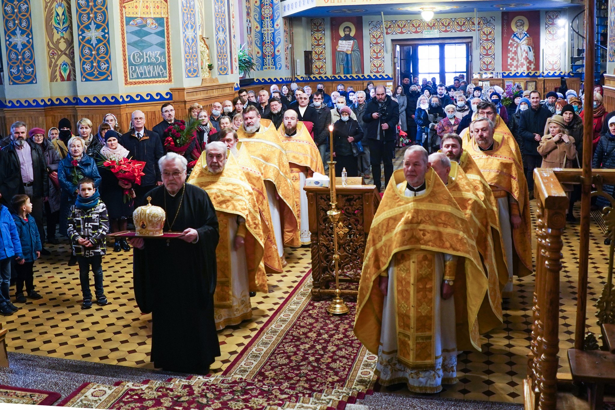St. Jacob Divine Liturgy in St. Nicholas Orthodox Cathedral in Białystok