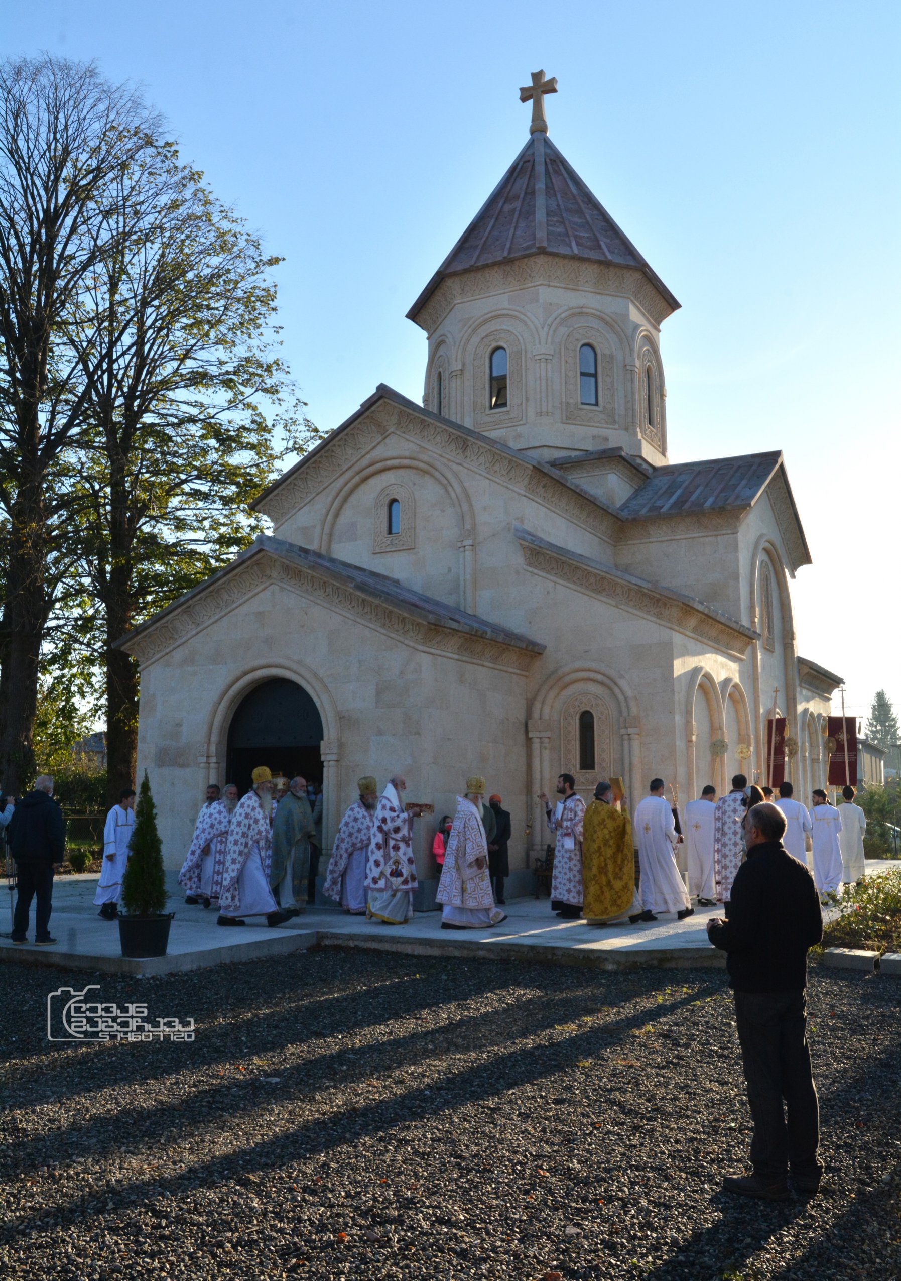 The Orthodox church in Zugdidi. Georgia.