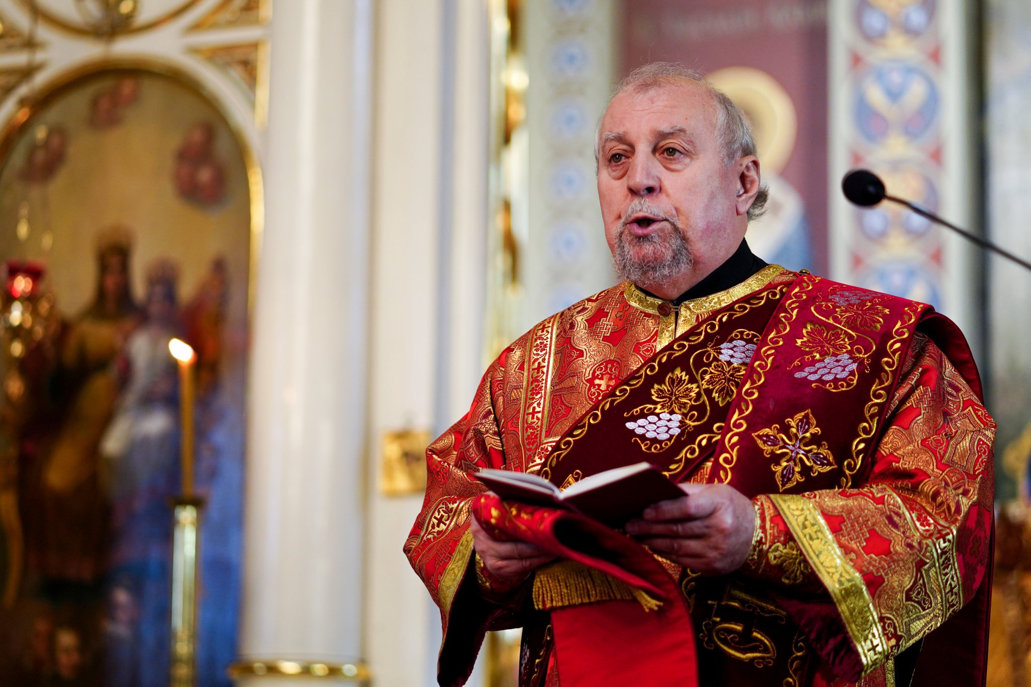 St. Jacob Divine Liturgy in St. Nicholas Orthodox Cathedral in Białystok