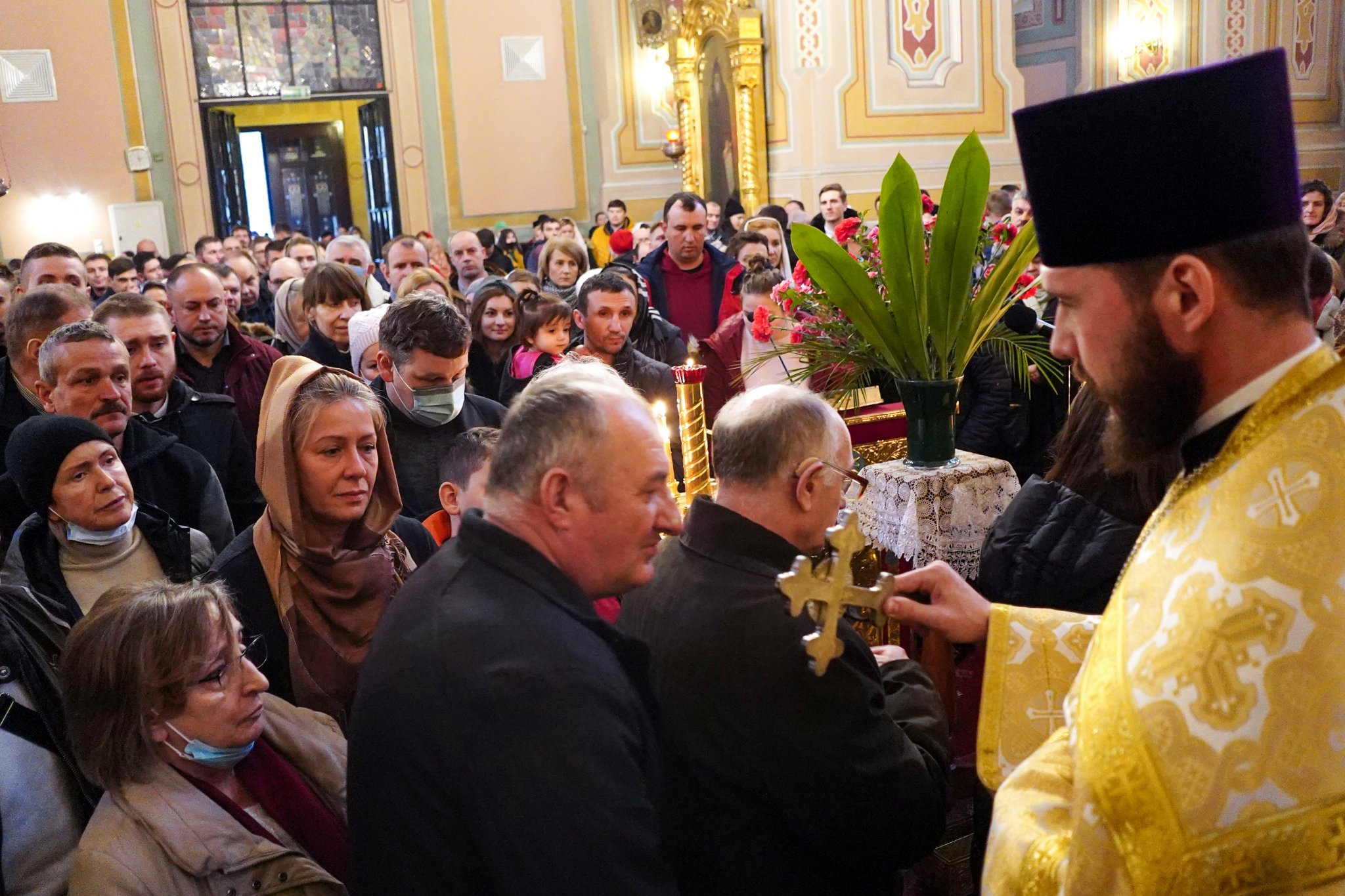 The priest ordination in St. Mary Magdaleny Cathedral in Warsaw
