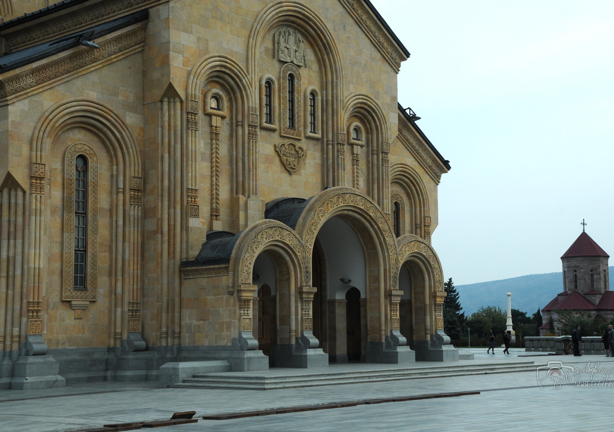 The Orthodox church Sameba in Tbilisi. Georgia.