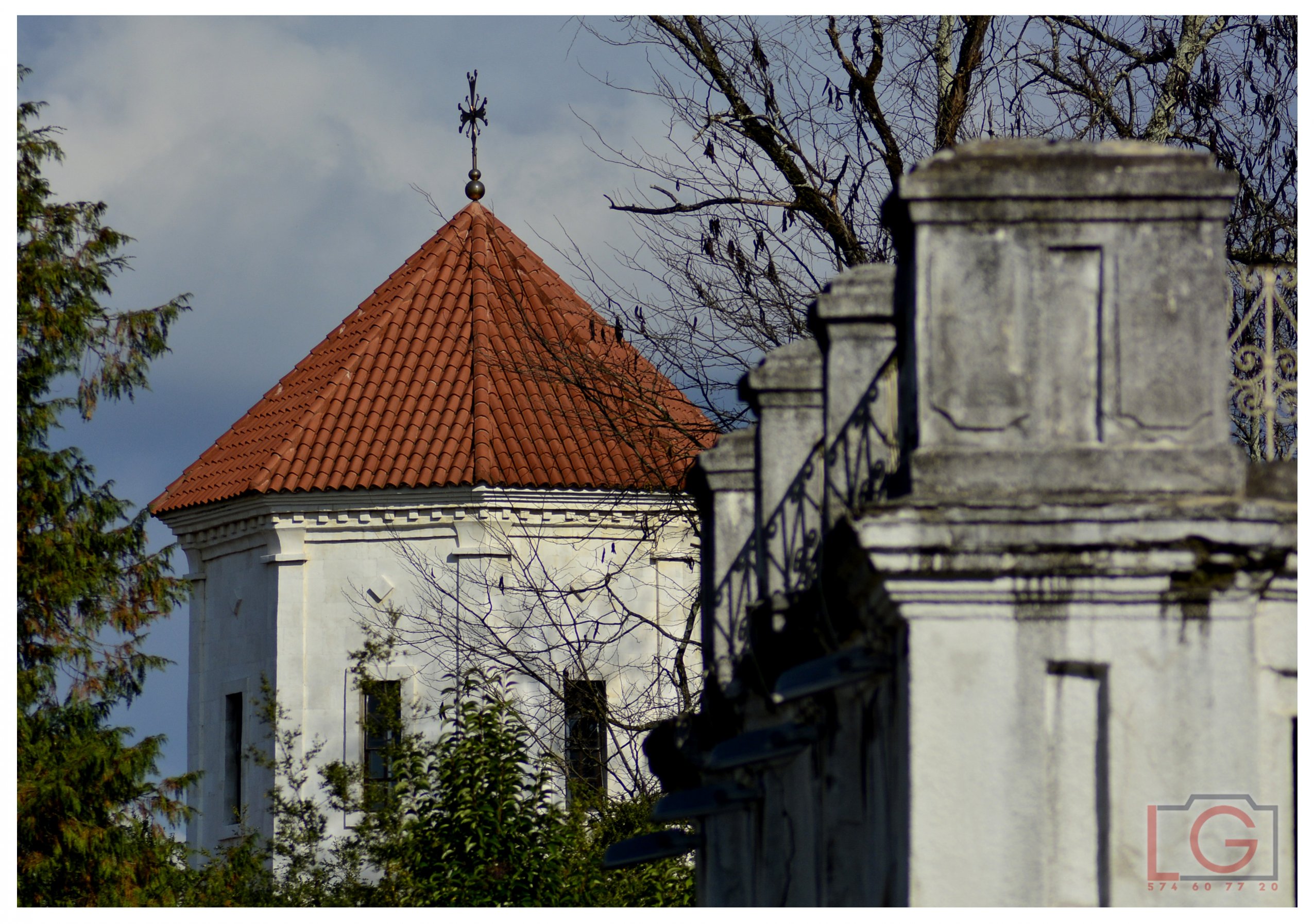 The Orthodox church in Zugdidi. Georgia.