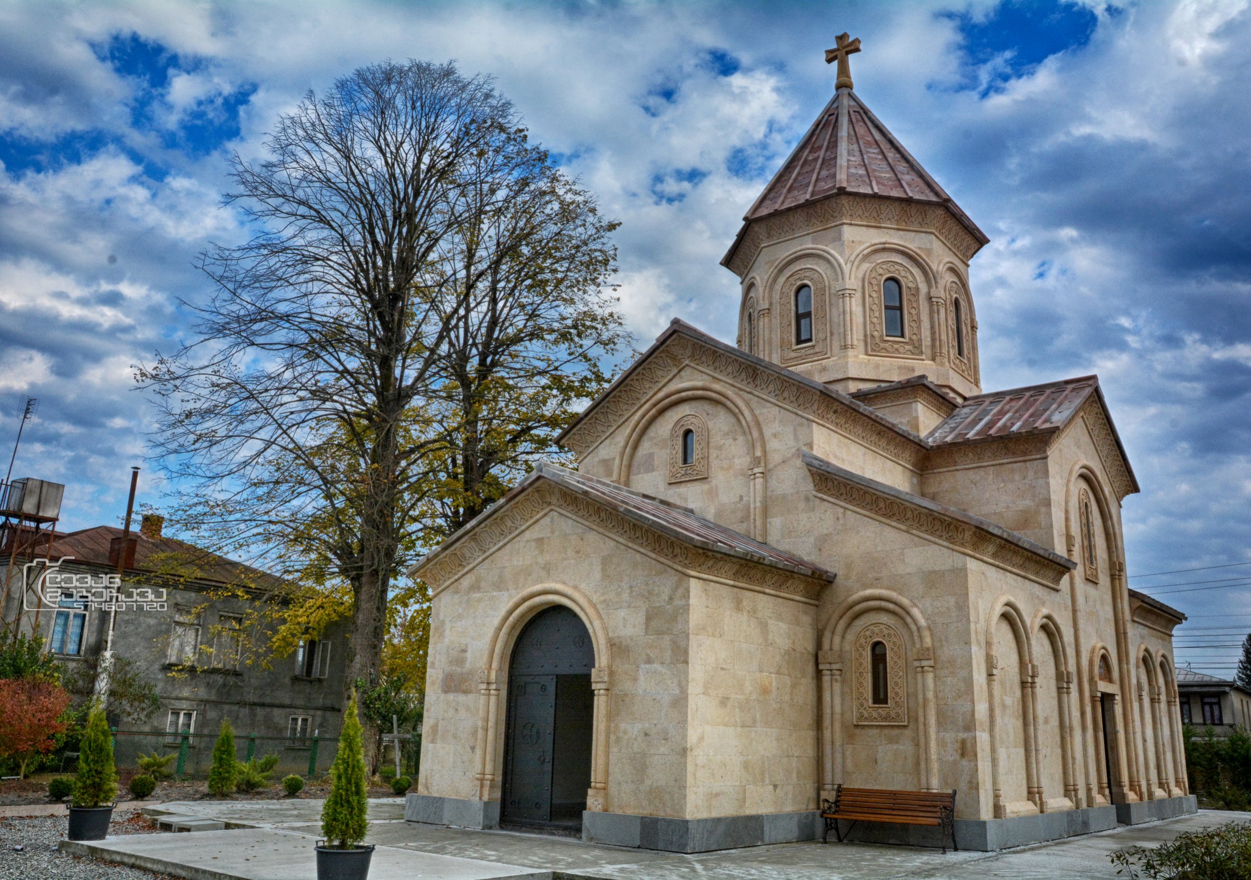 The Orthodox church in Zugdidi. Georgia.