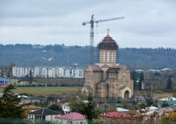 levangabechava 
The Orthodox church in Zugdidi. Georgia. 
2021-11-23 13:12:04