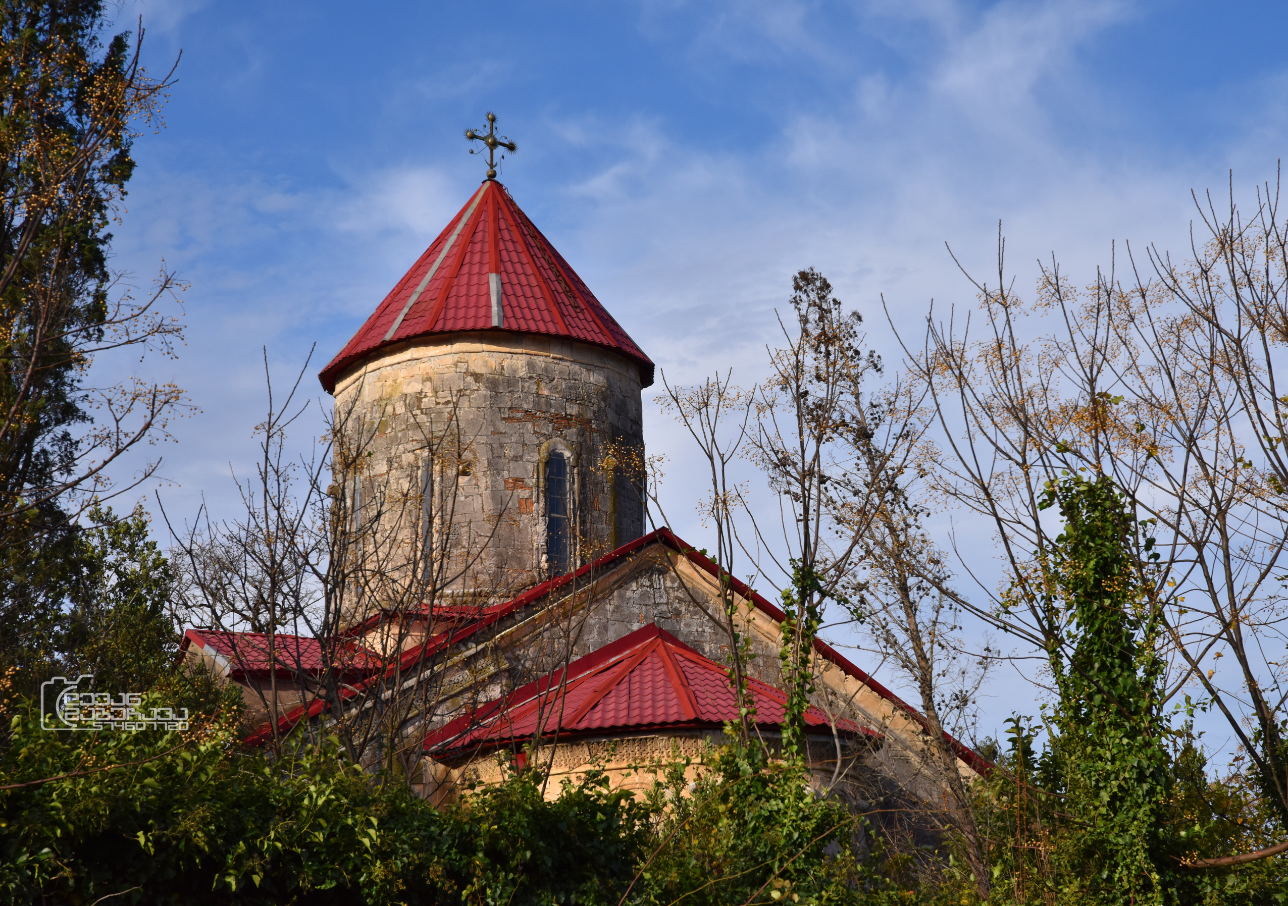 The Orthodox church in Tsaishi. Zugdidi. Georgia.