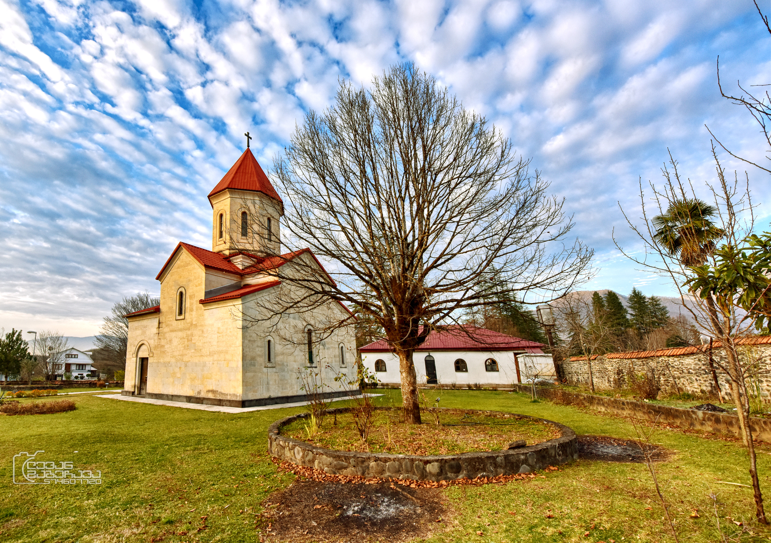 The Orthodox church in Jgali. Georgia.