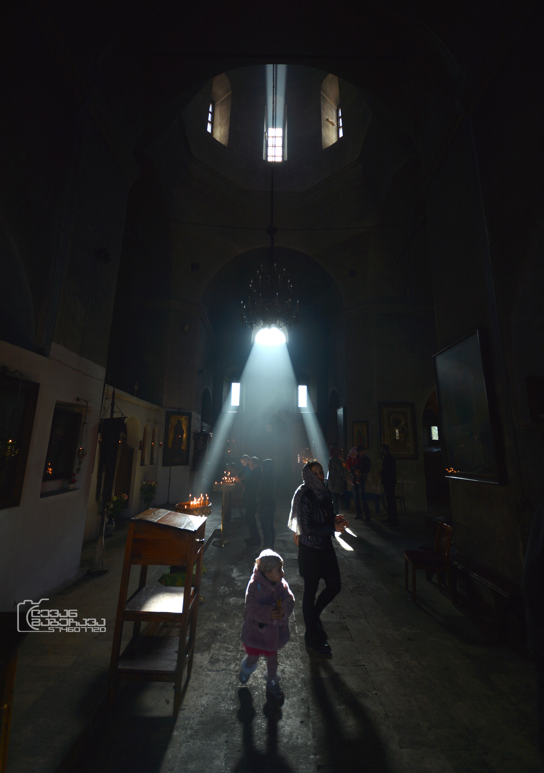 The Orthodox church in Zugdidi. Georgia.