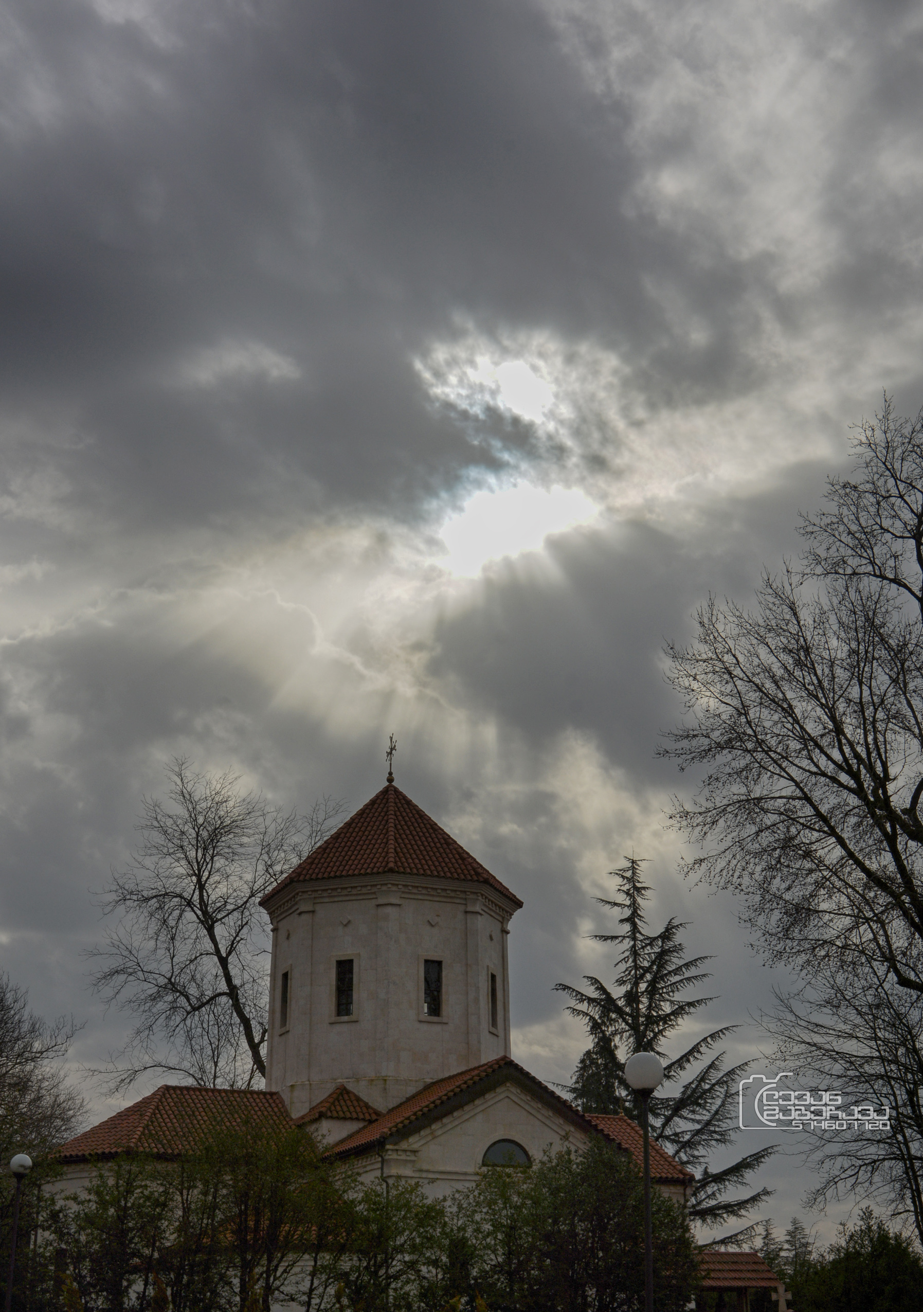 The Orthodox church in Zugdidi. Georgia.