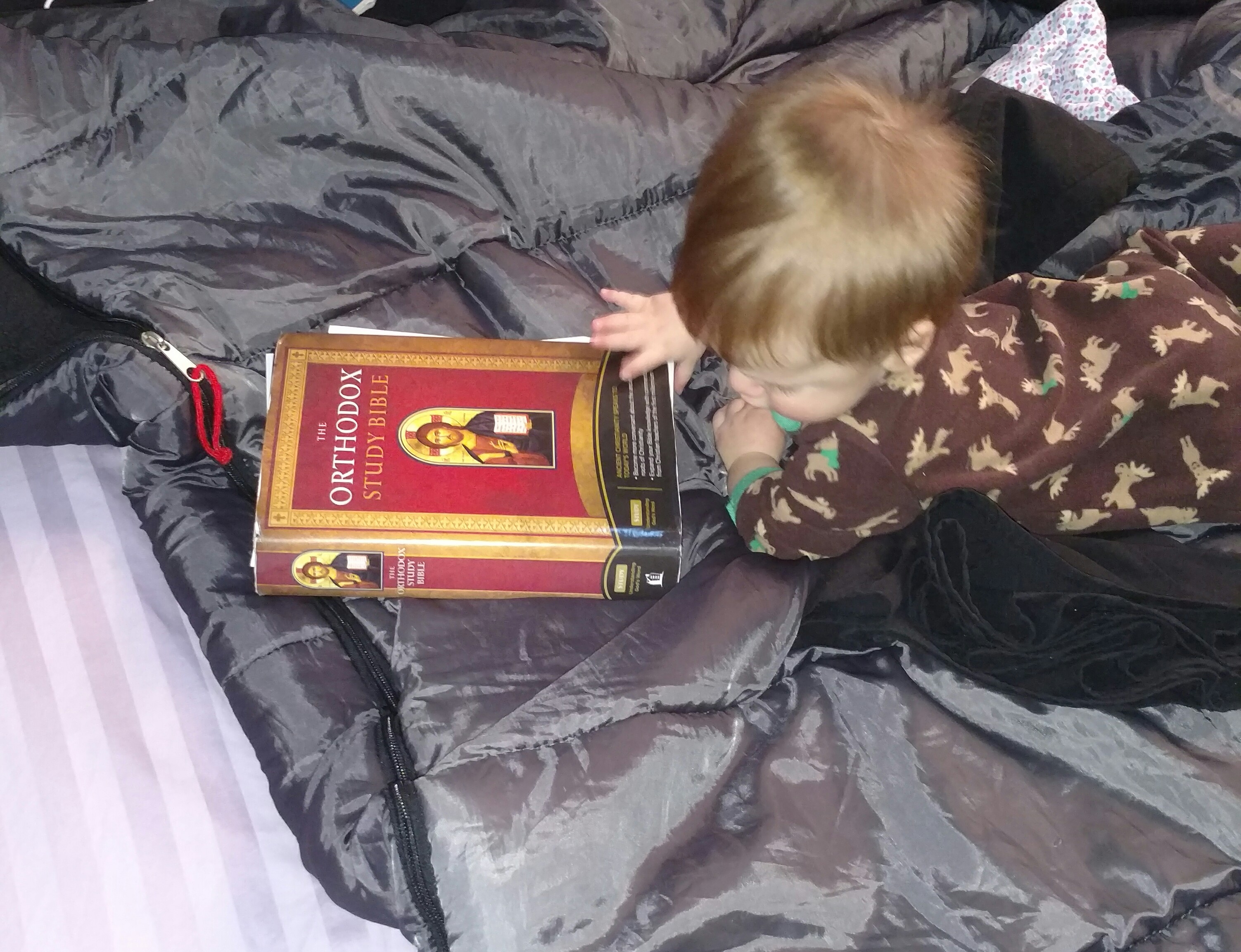 The baby and the Bible