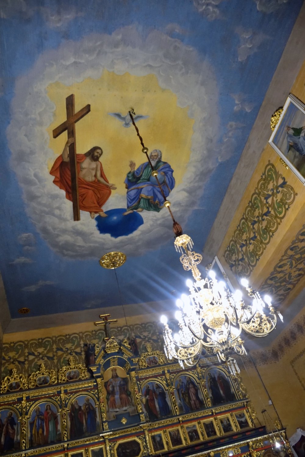 Fresk na suficie żdyńskie cerkwi, 2021
