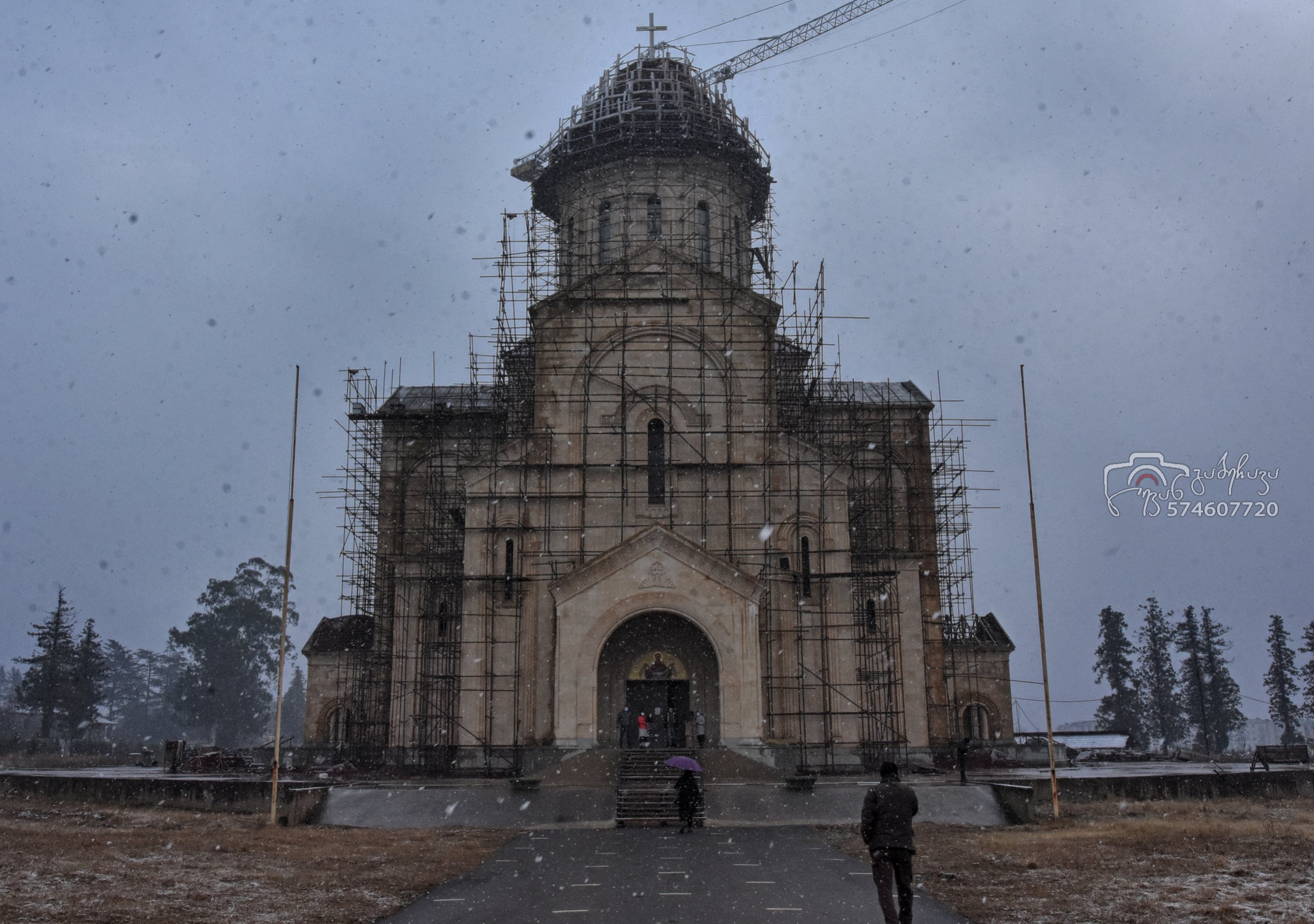 The Orthodox church in Zugdidi. Georgia.