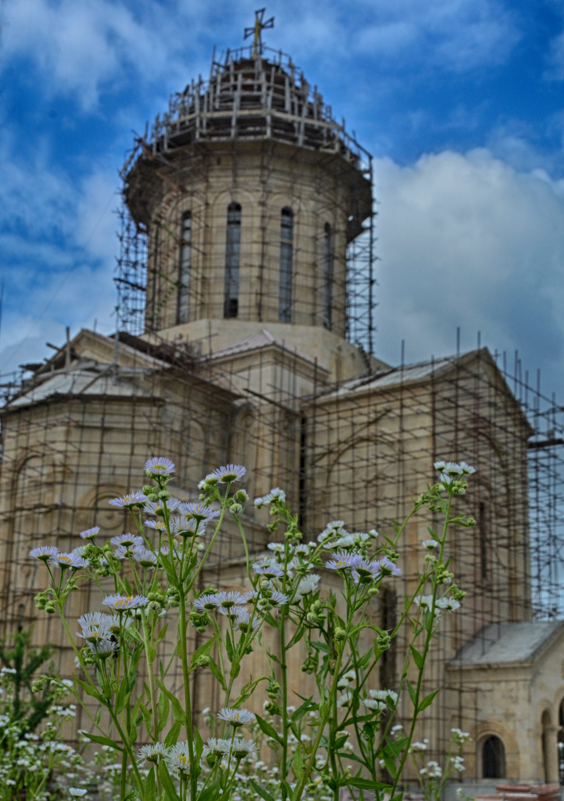 The Orthodox church in Zugdidi. Georgia.