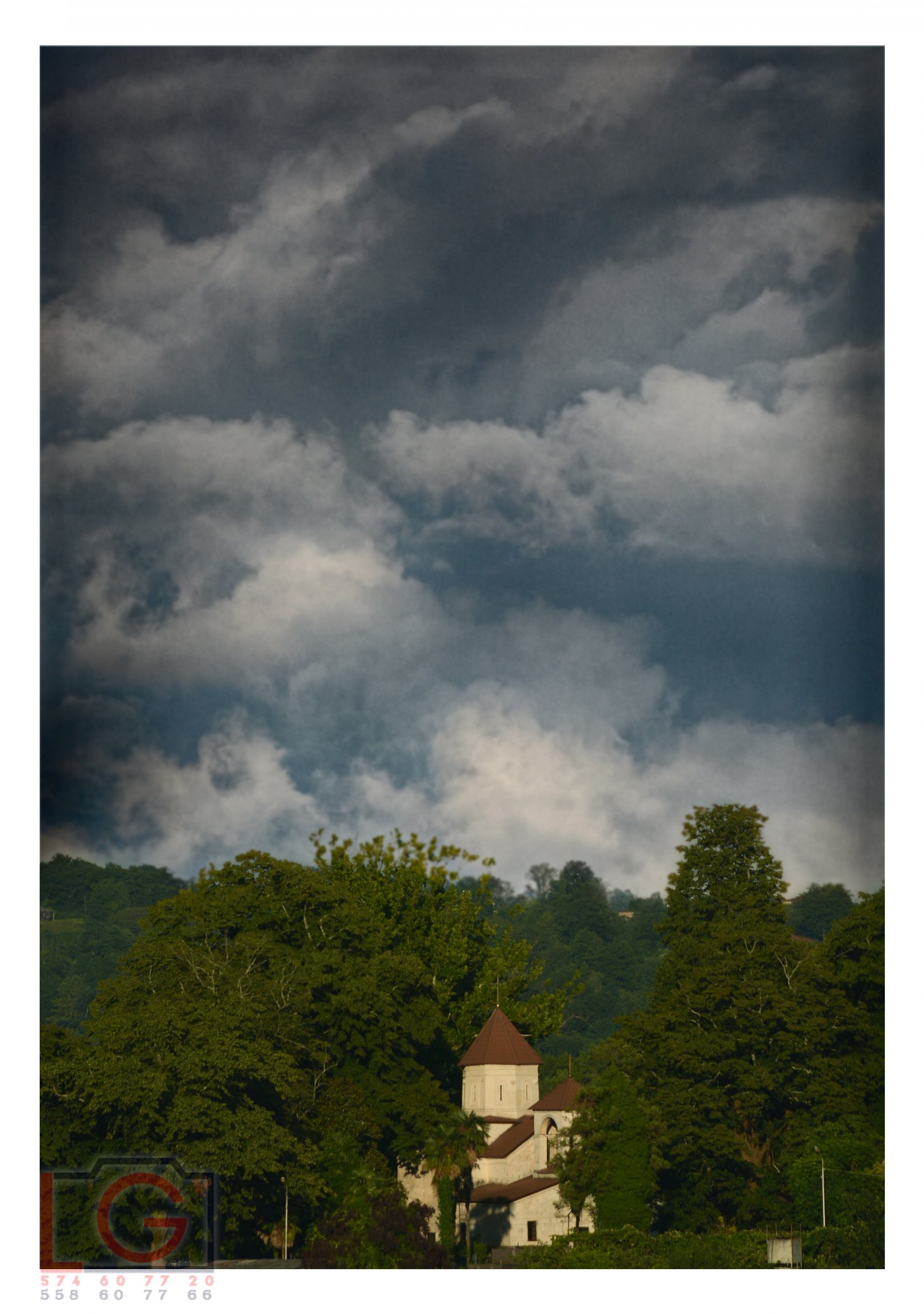 The Orthodox church in Zugdidi. Georgia.