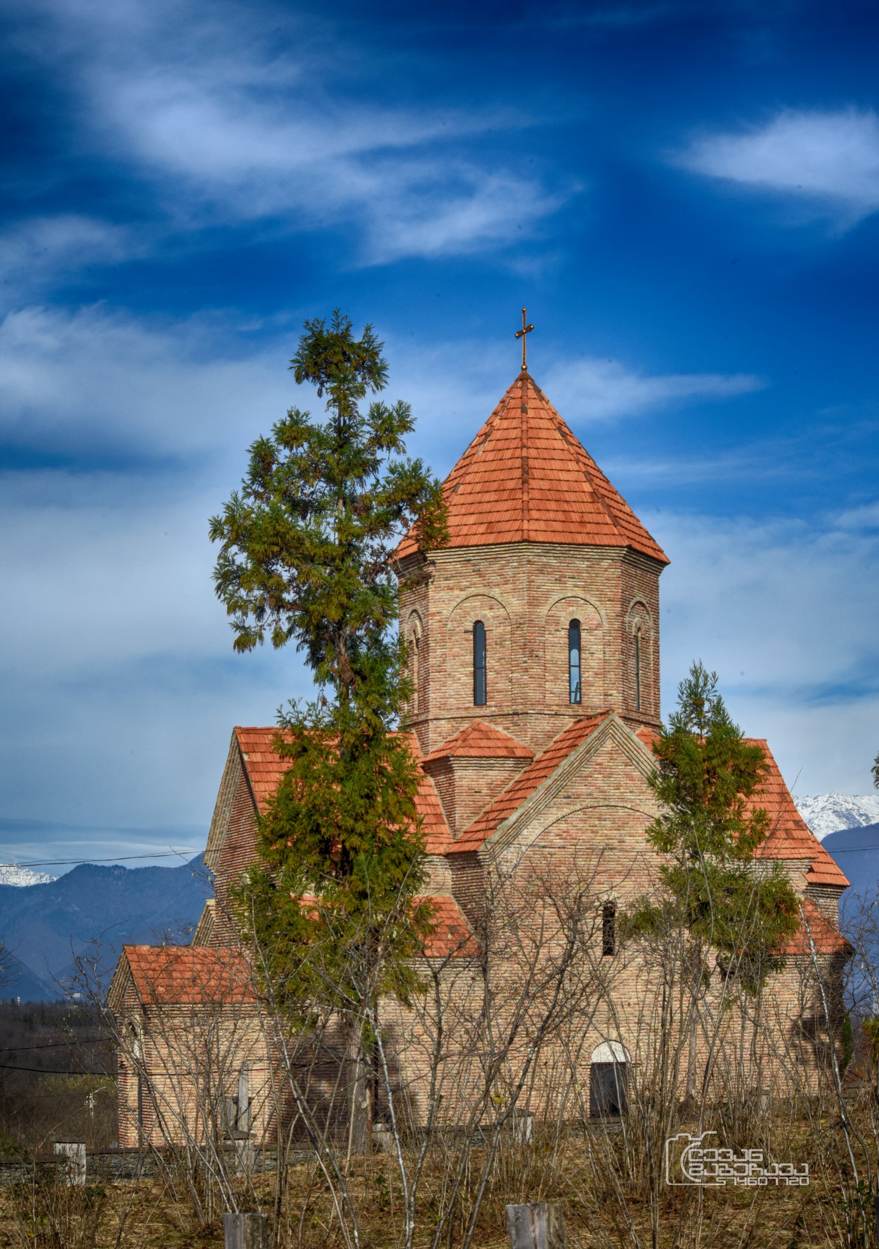 The Orthodox church in Zugdidi. Georgia.