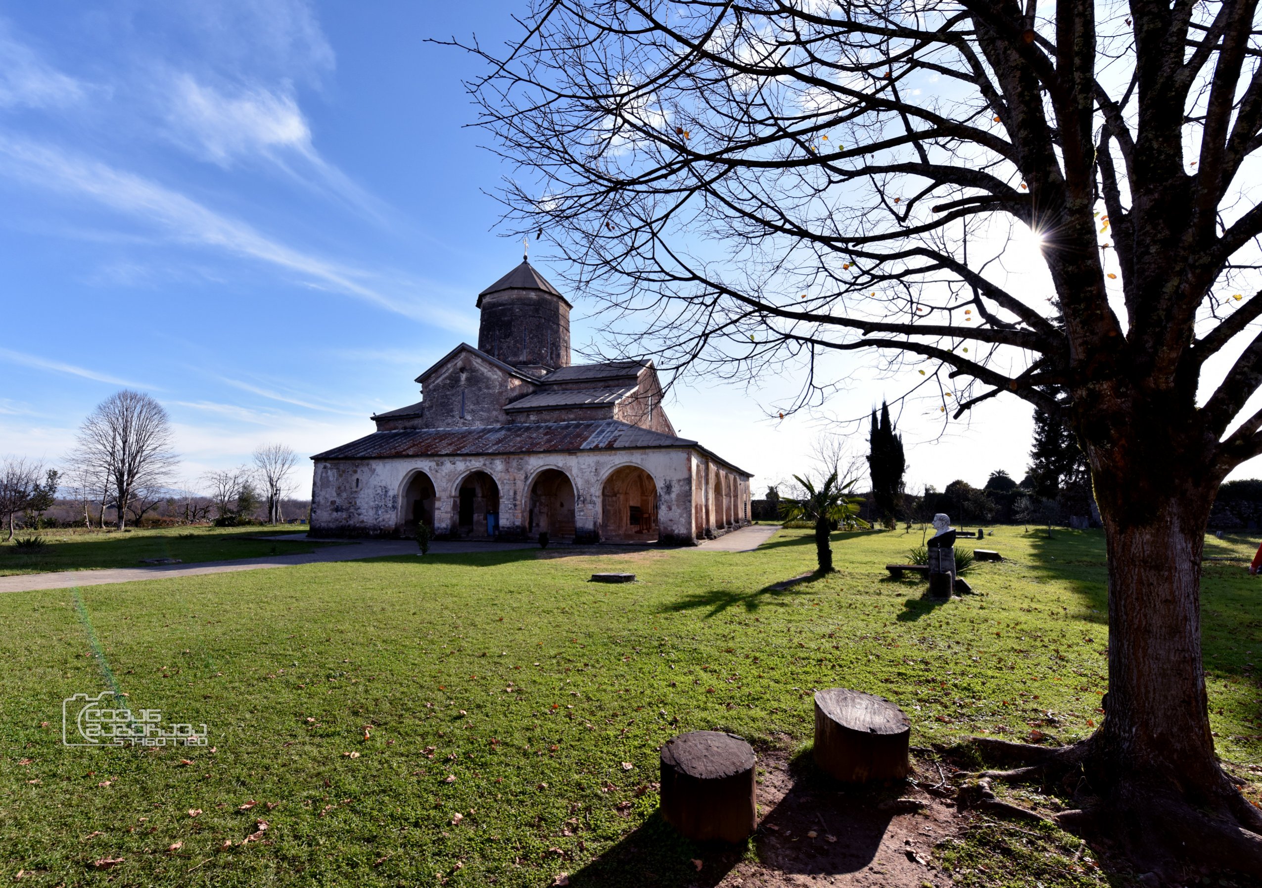 The Orthodox church in Tsalenjikha. Georgia.