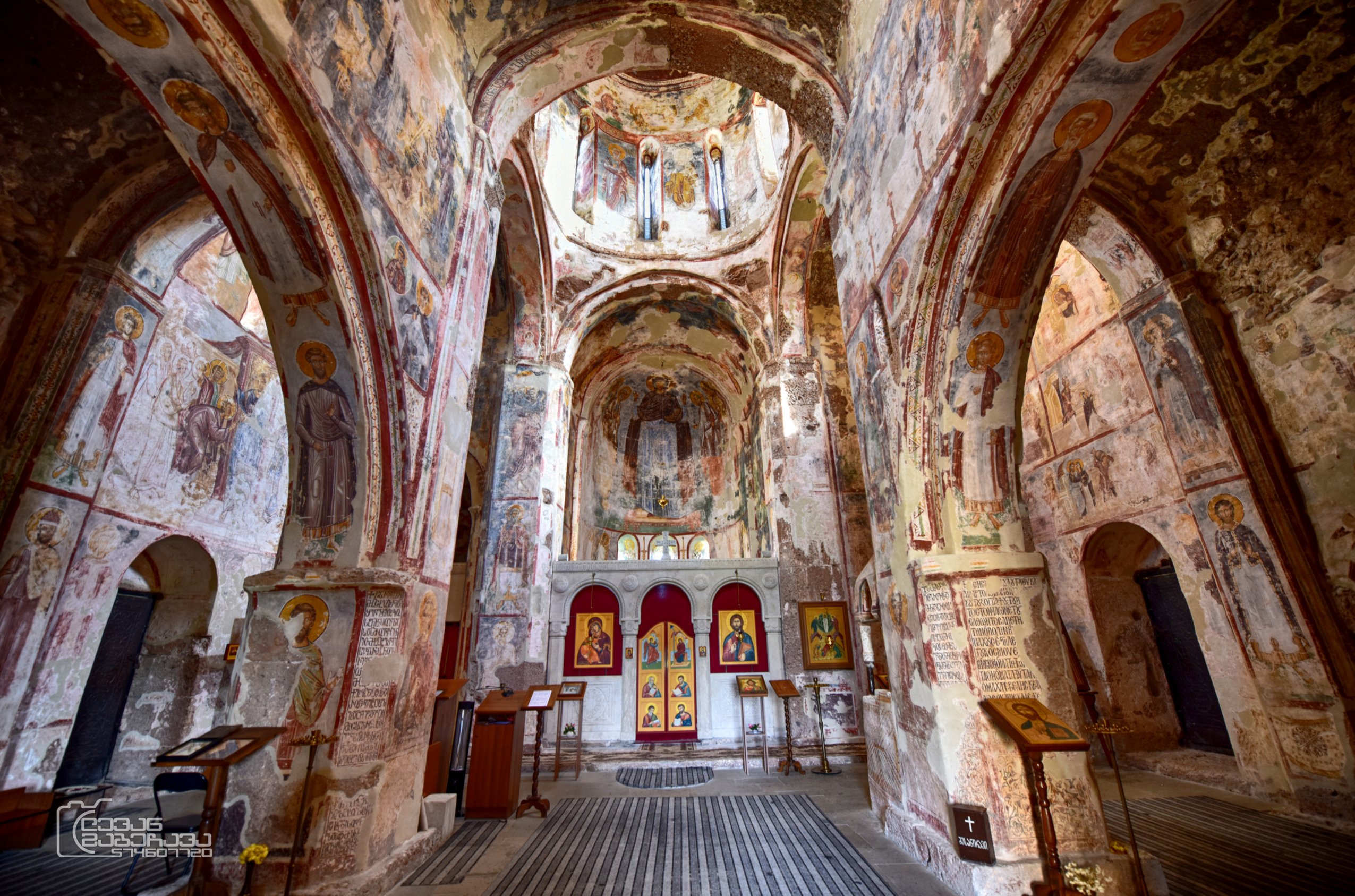 The Orthodox church in Tsalenjikha. Georgia.
