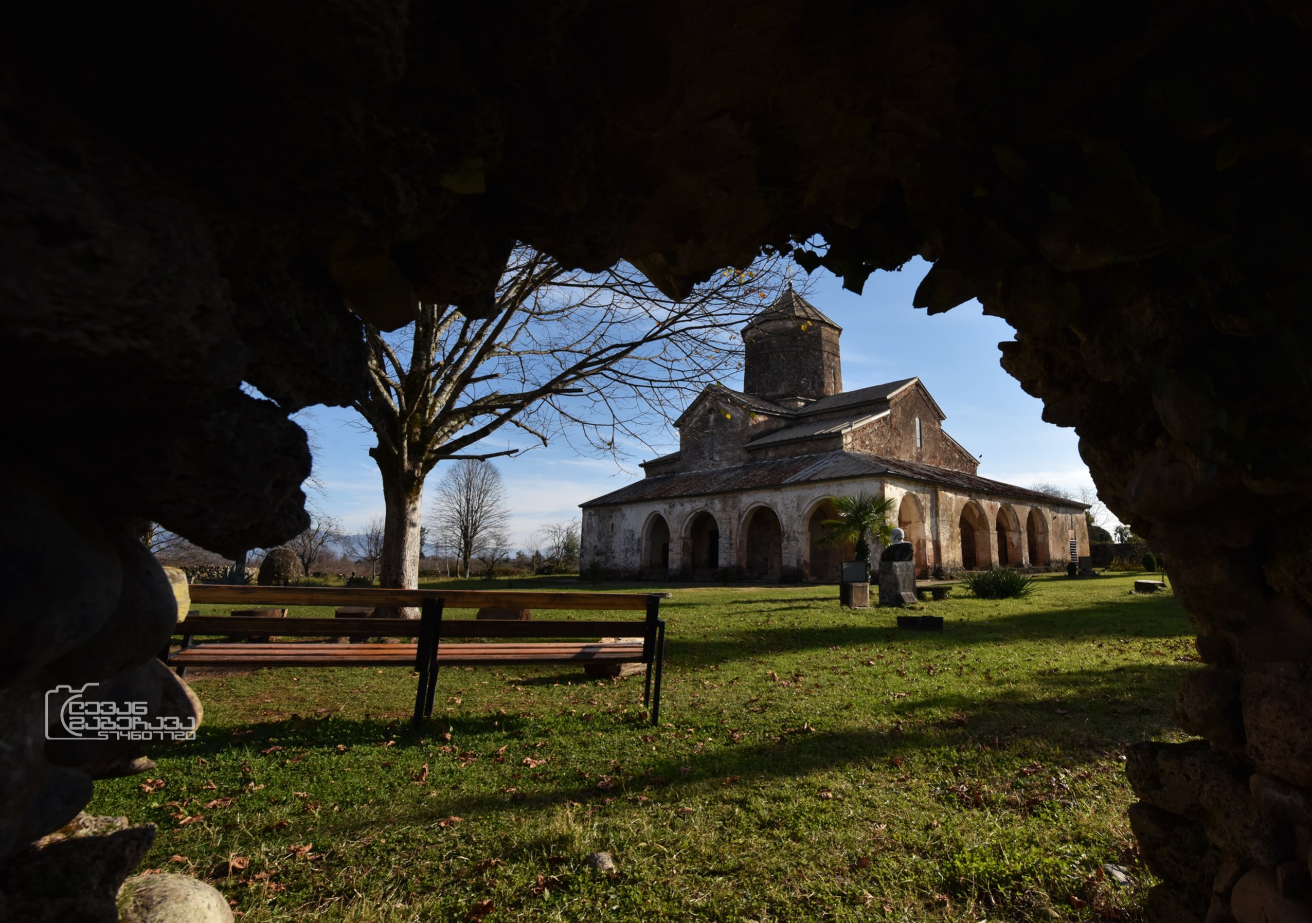 The Orthodox church in Tsalenjikha.  Georgia.