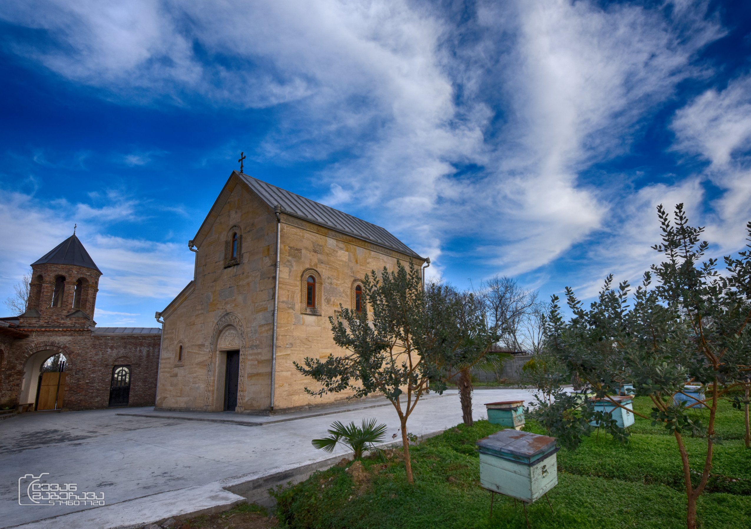 The Orthodox church in Zugdidi. Georgia.