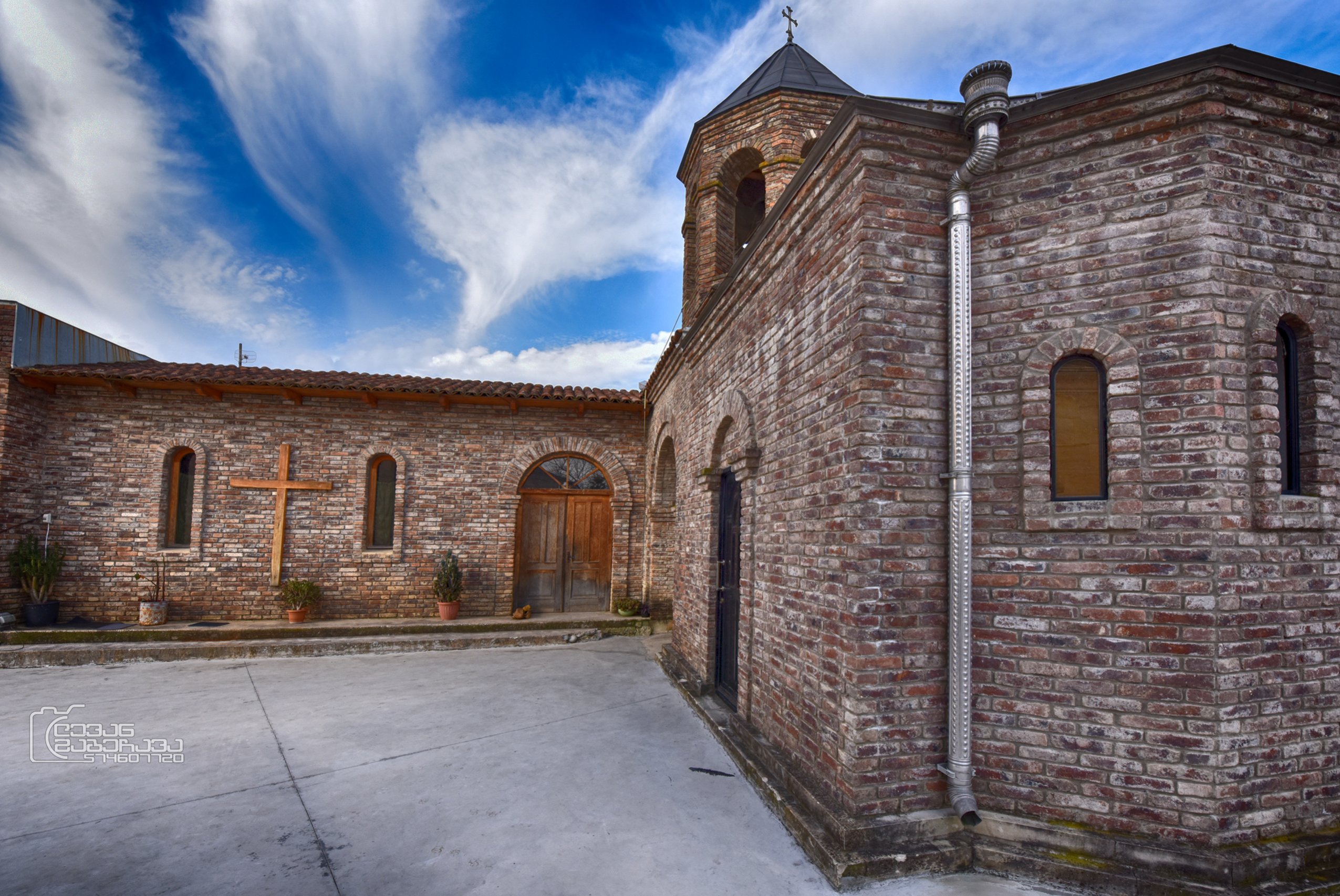 The Orthodox church in Zugdidi. Georgia.