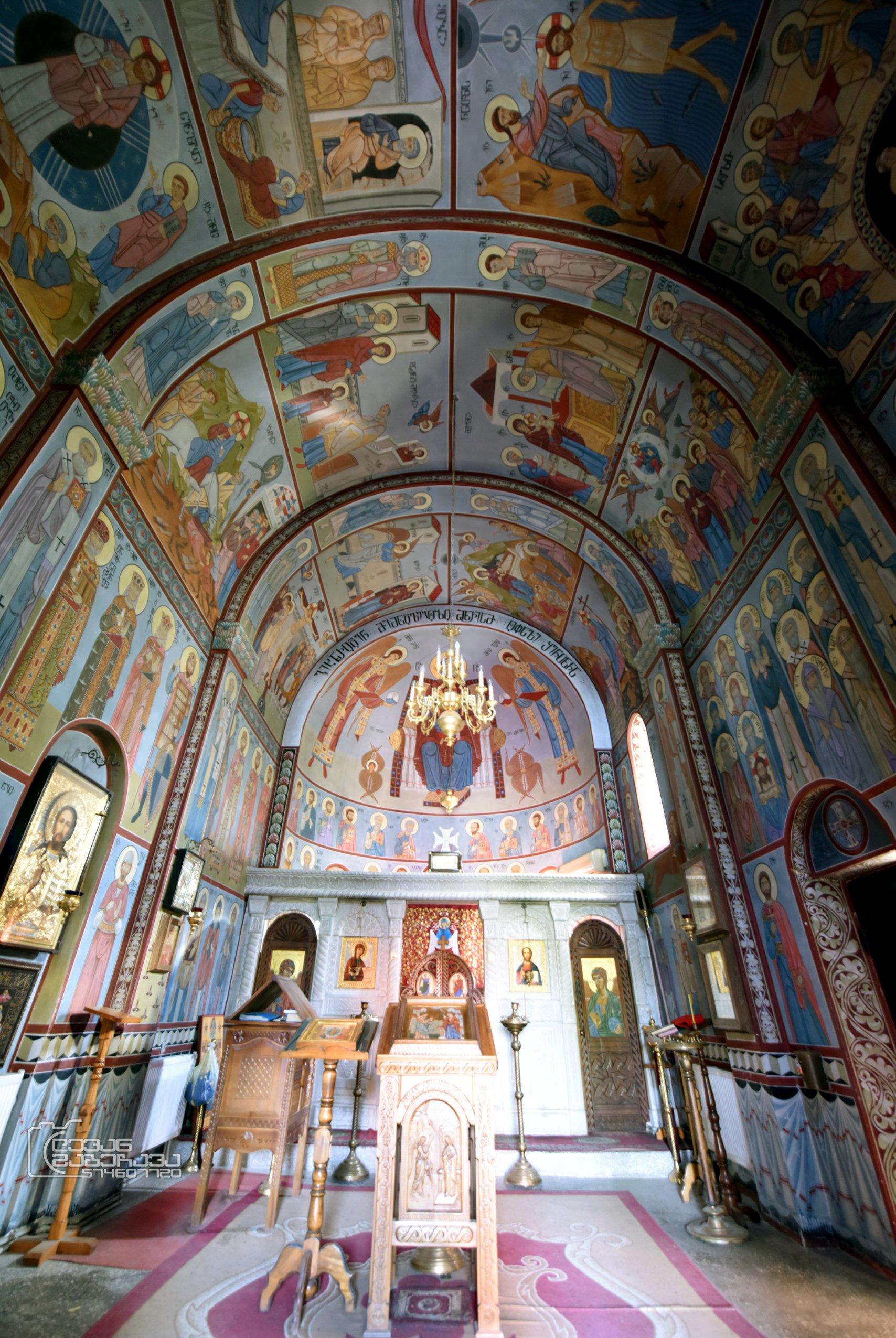 The Orthodox church in Zugdidi. Georgia.