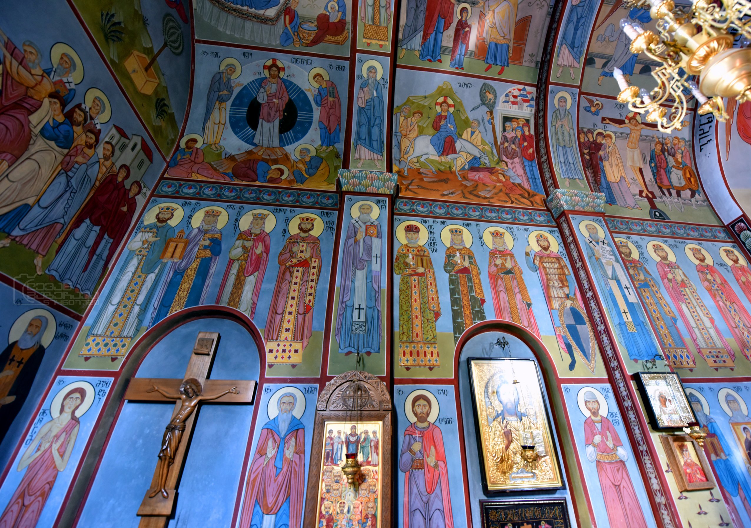 The Orthodox church in Zugdidi. Georgia.
