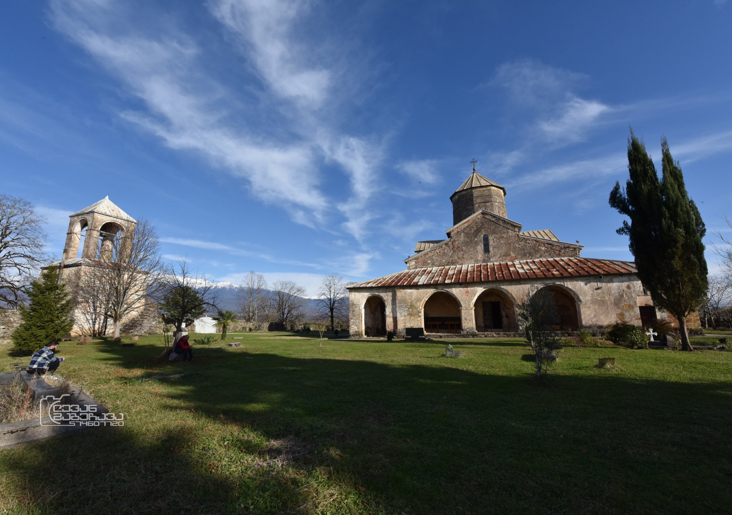 The Orthodox church in Tsalenjikha. Georgia.