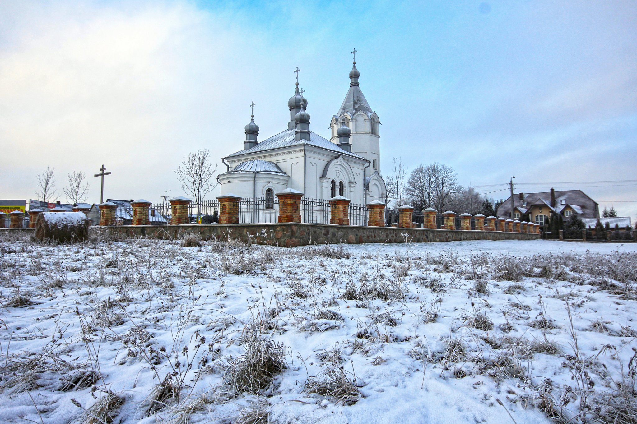 The Elevation of the Holy Cross Orthodox church in Białystk
