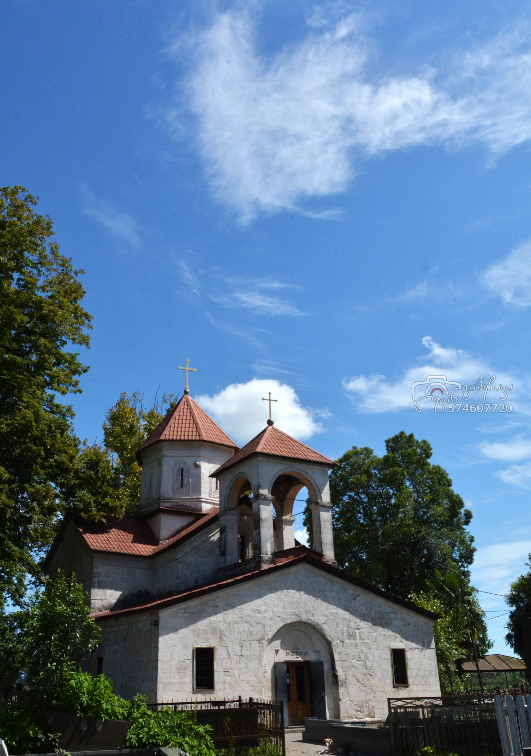 The Orthodox church in Zugdidi. Georgia.