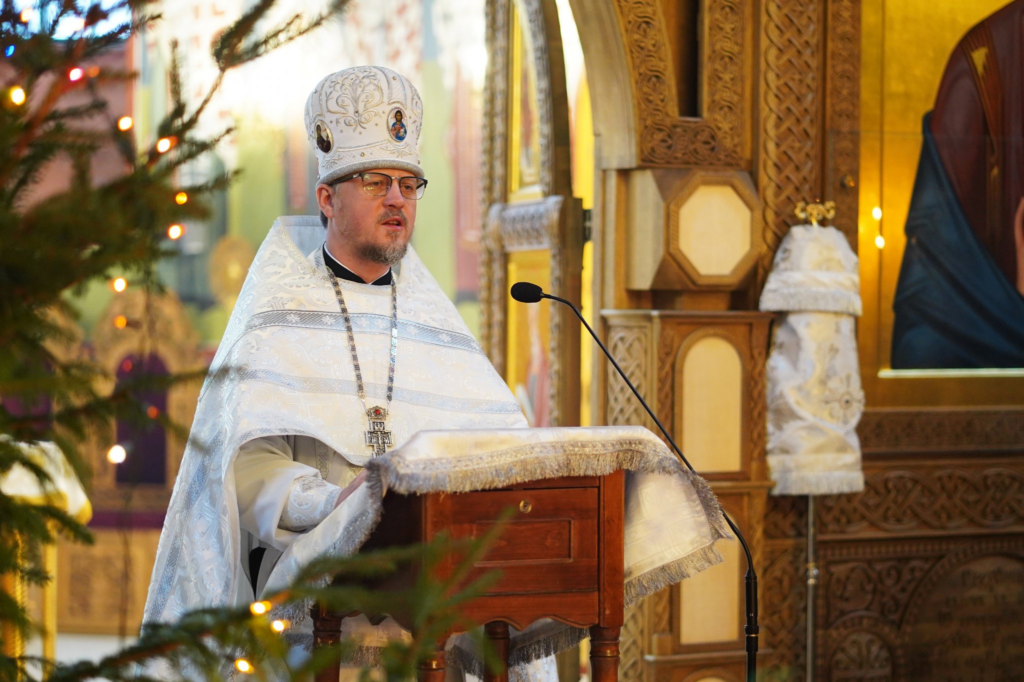 The Christ Baptism feast in Supraśl Monastery