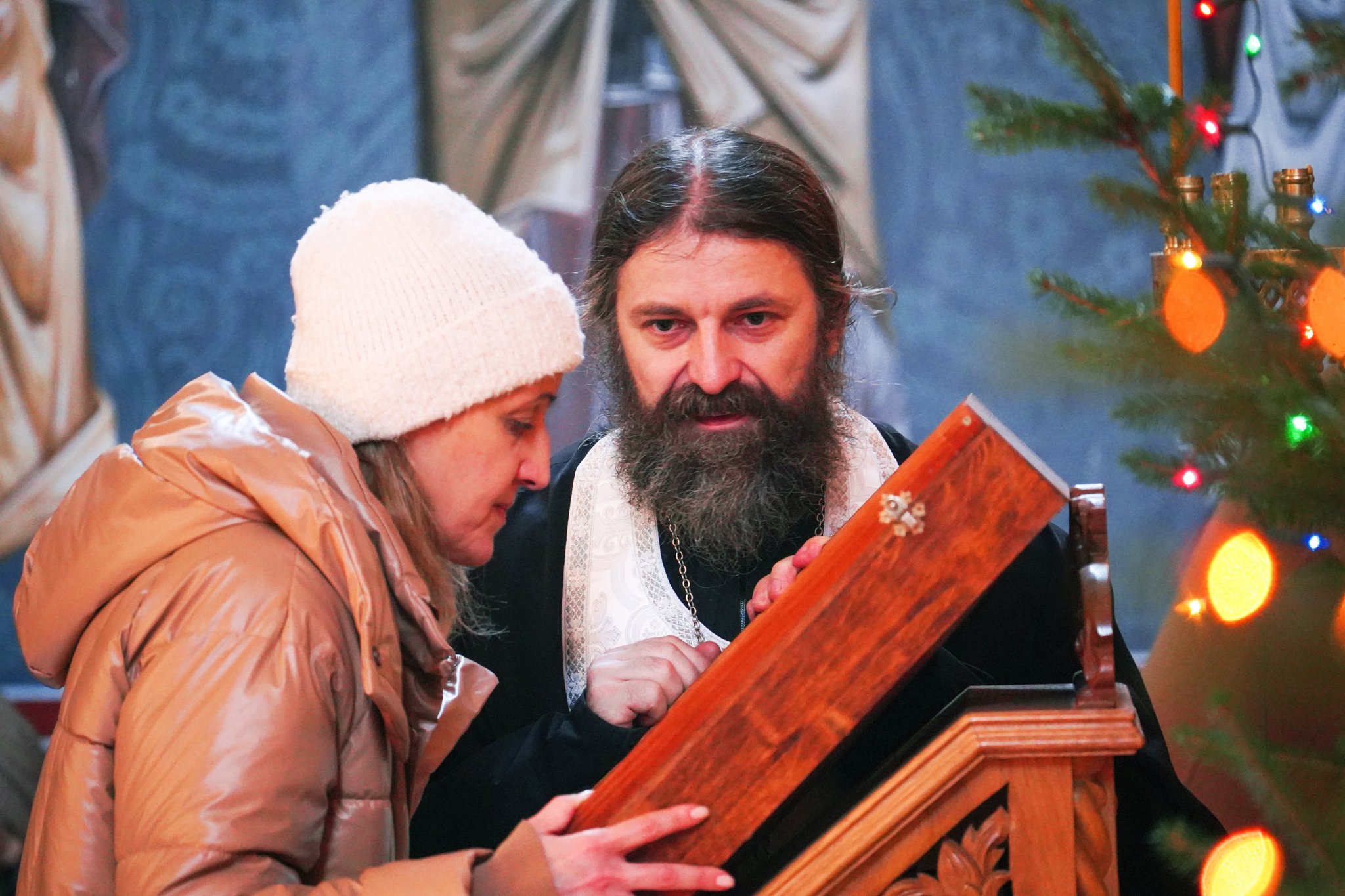 The Christ Baptism feast in Supraśl Monastery
