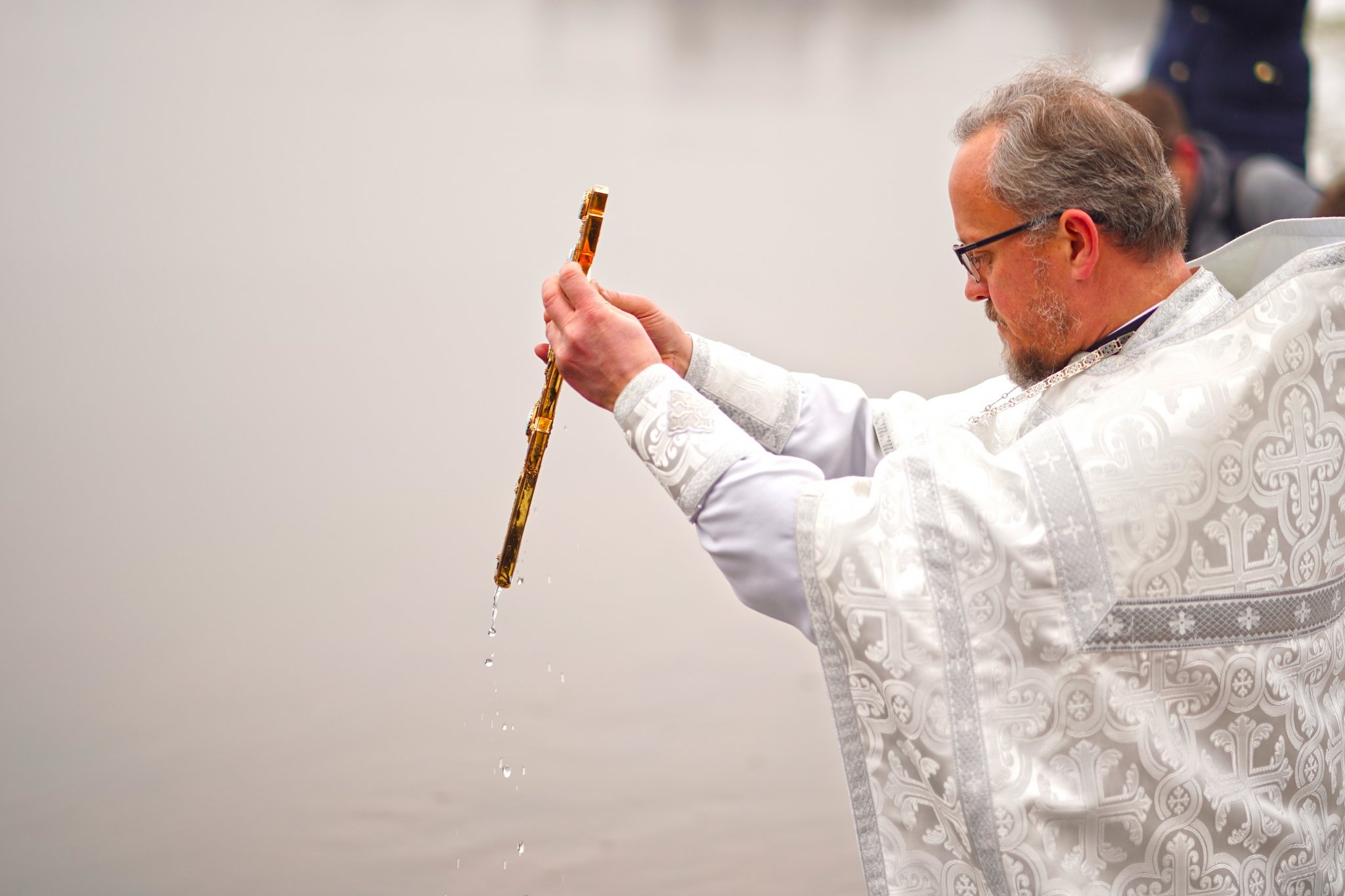 The Christ Baptism feast in Supraśl Monastery