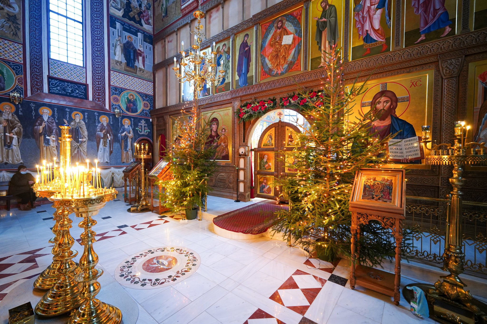 The Christ Baptism feast in Supraśl Monastery