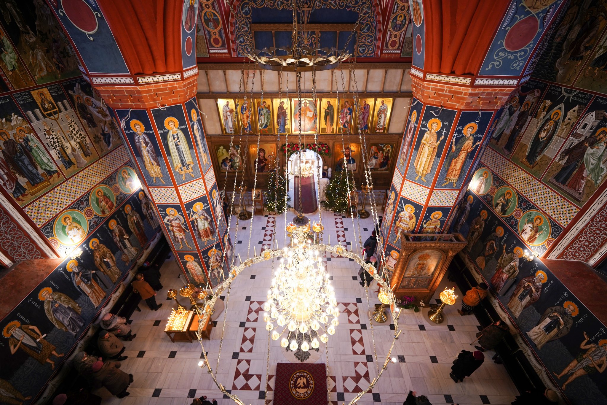 The Christ Baptism feast in Supraśl Monastery