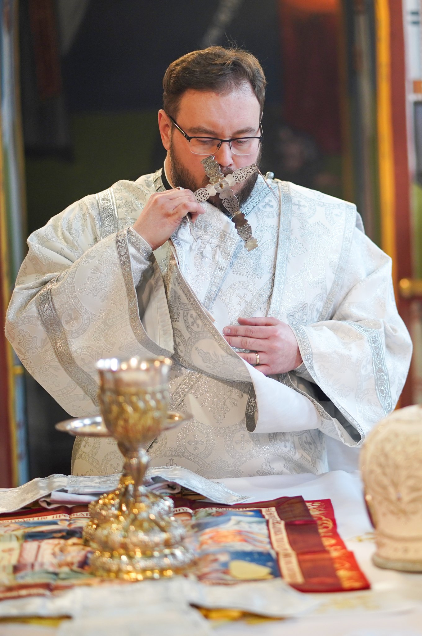 The Christ Baptism feast in Supraśl Monastery