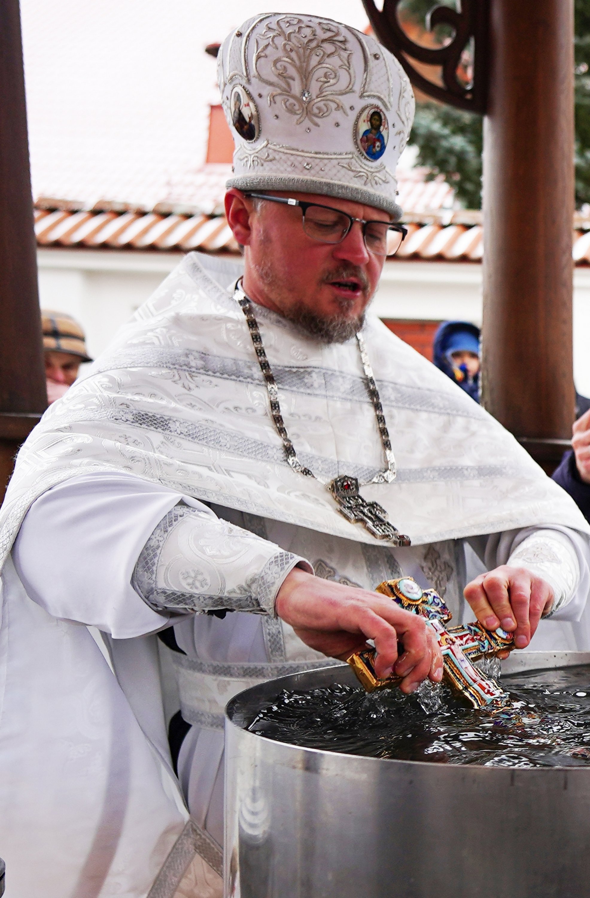 The Christ Baptism feast in Supraśl Monastery