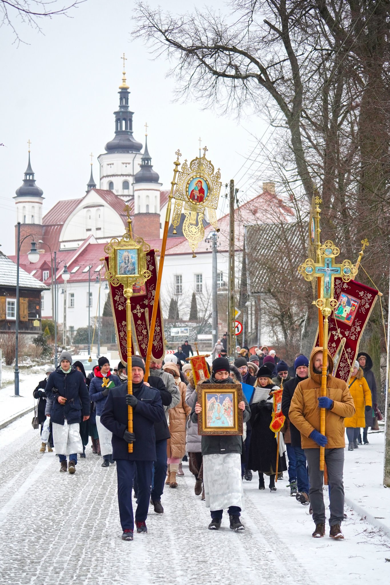 The Christ Baptism feast in Supraśl Monastery
