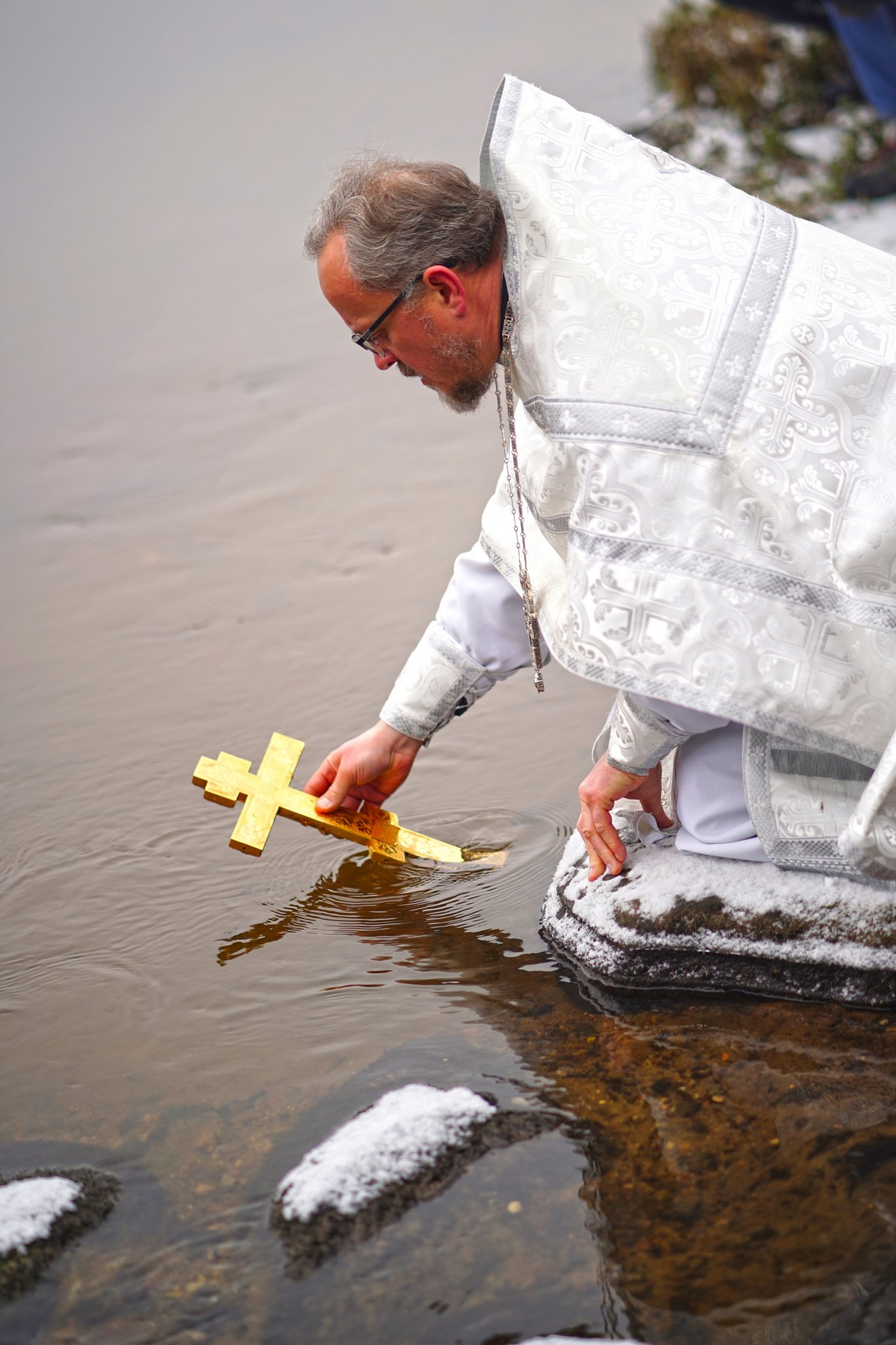 The Christ Baptism feast in Supraśl Monastery