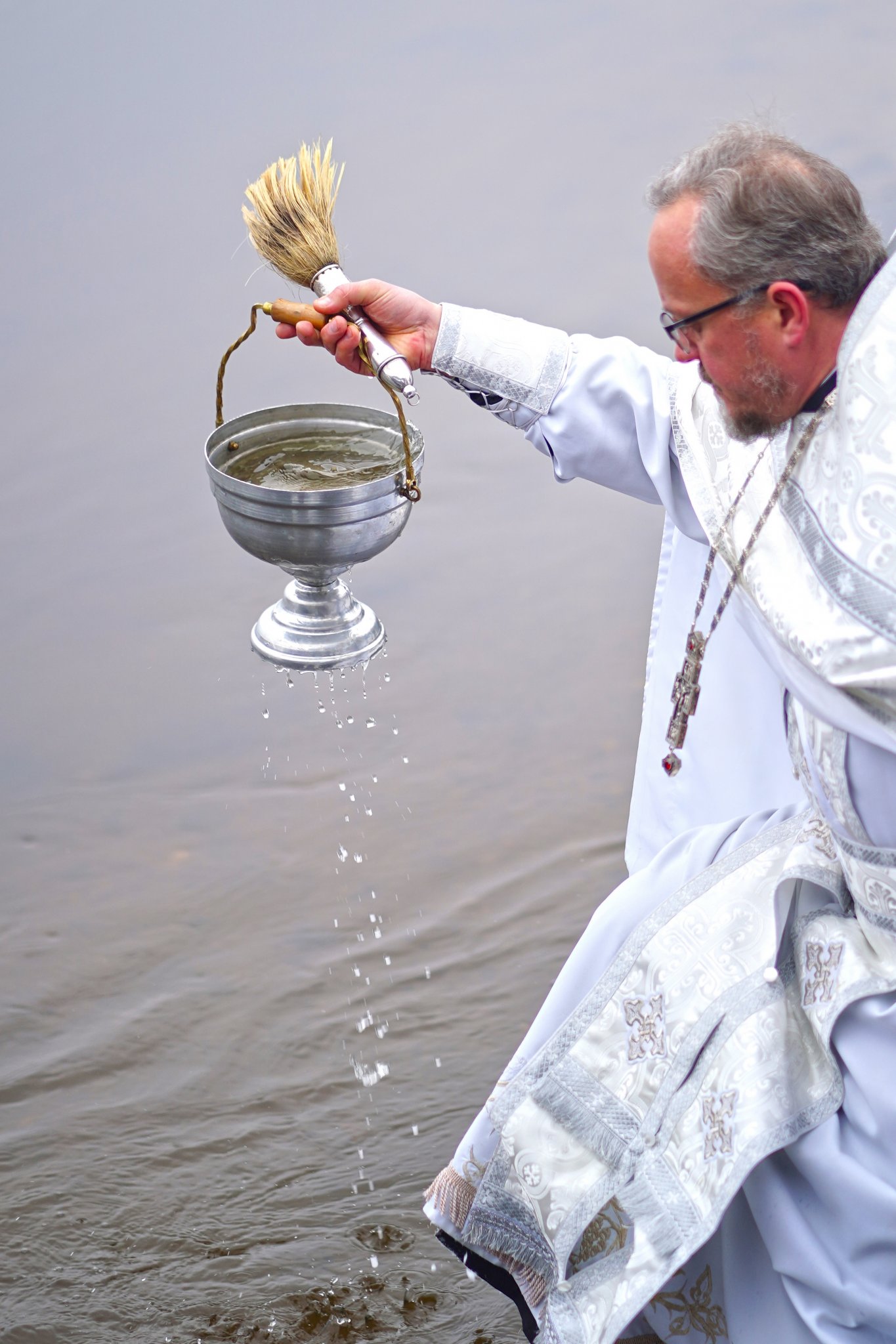 The Christ Baptism feast in Supraśl Monastery